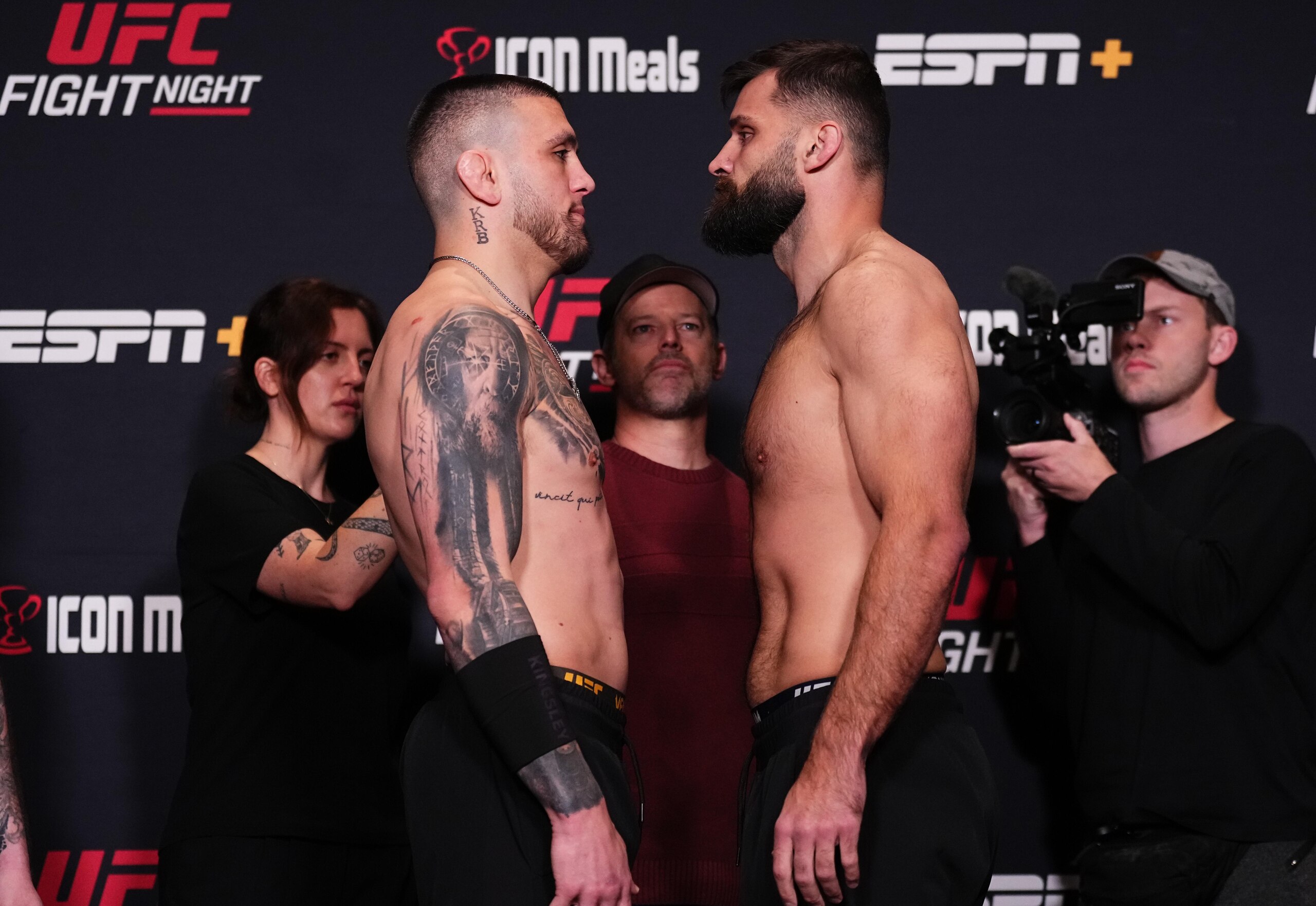 UFC Fight Night: Kape v Almabayev Weigh-In UFC Fight Night: Kape v Almabayev Weigh-In