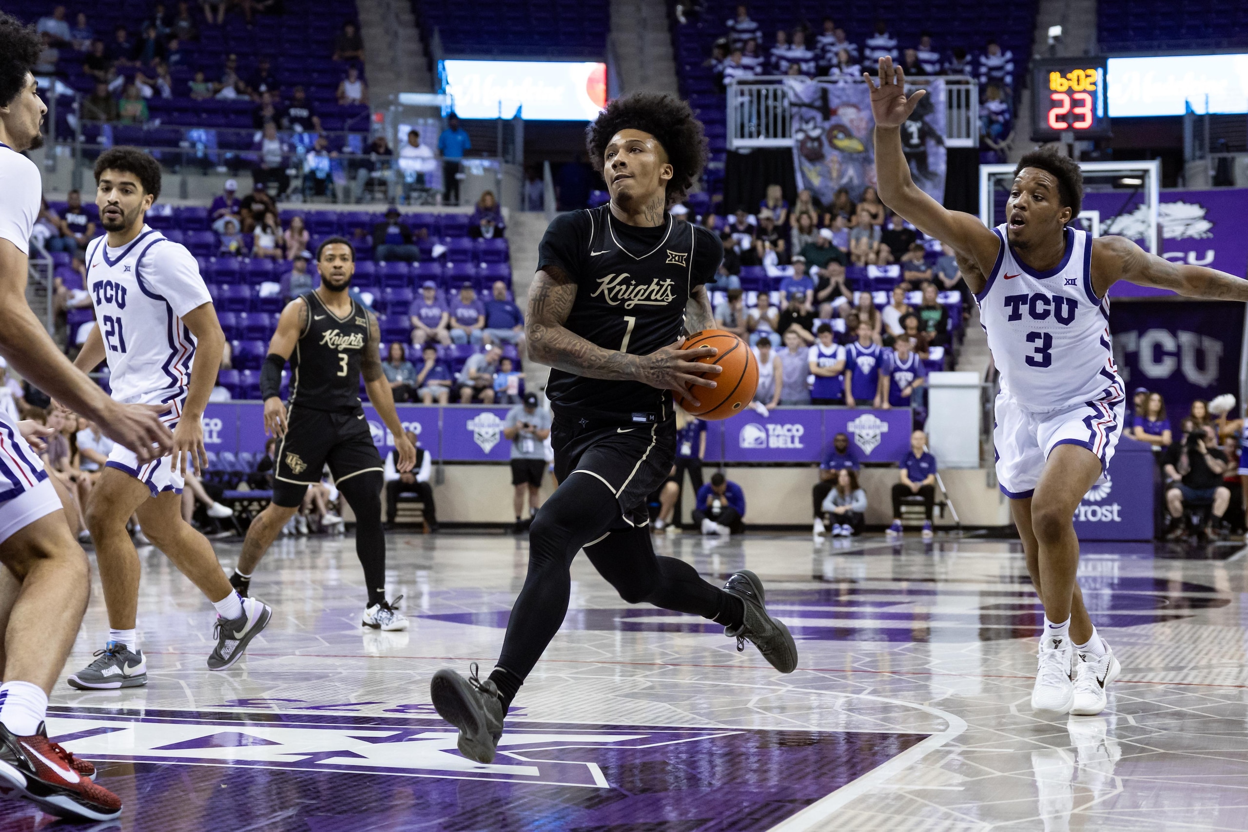 COLLEGE BASKETBALL: MAR 01 UCF at TCU