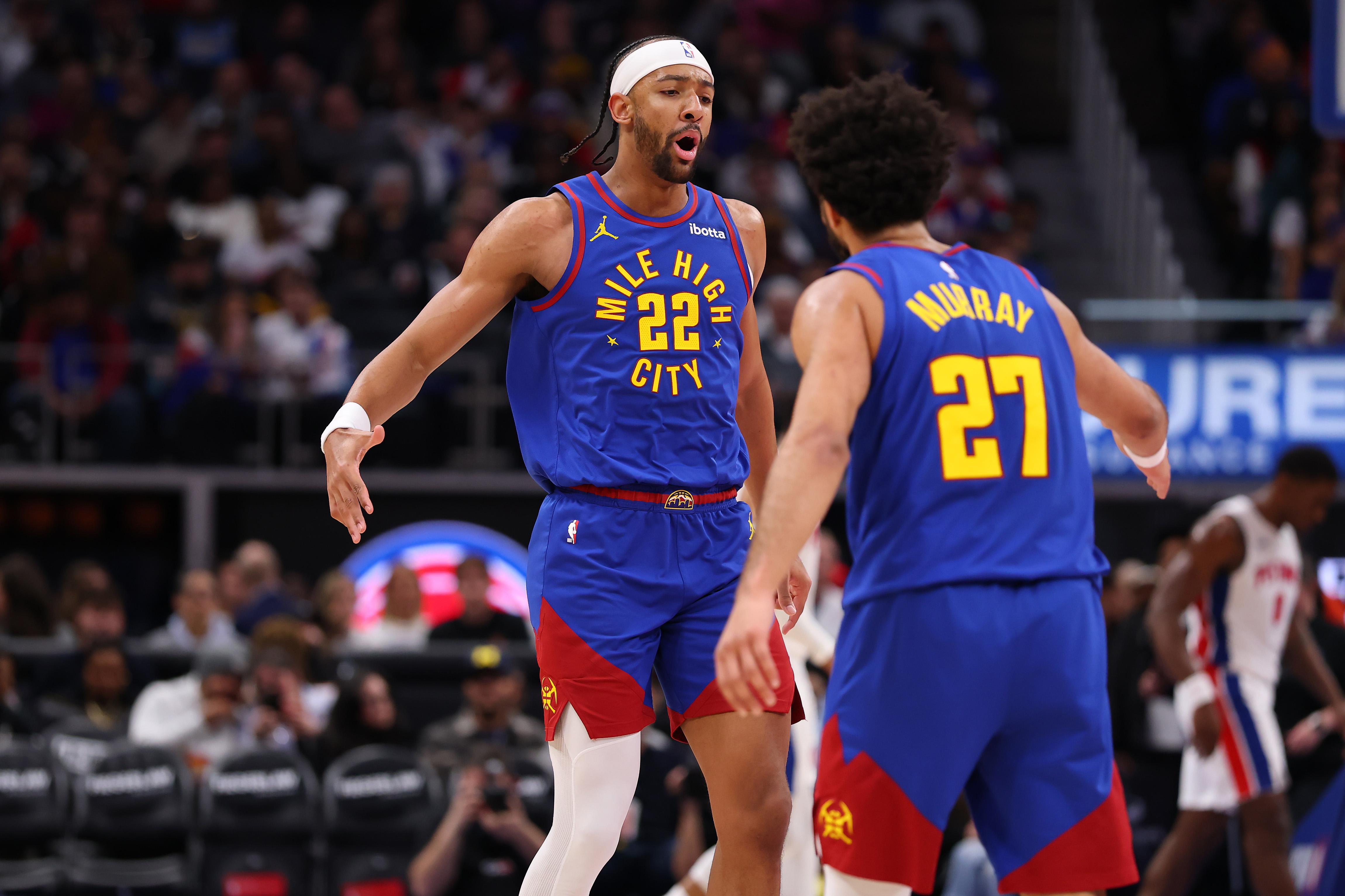 Denver Nuggets v Detroit Pistons