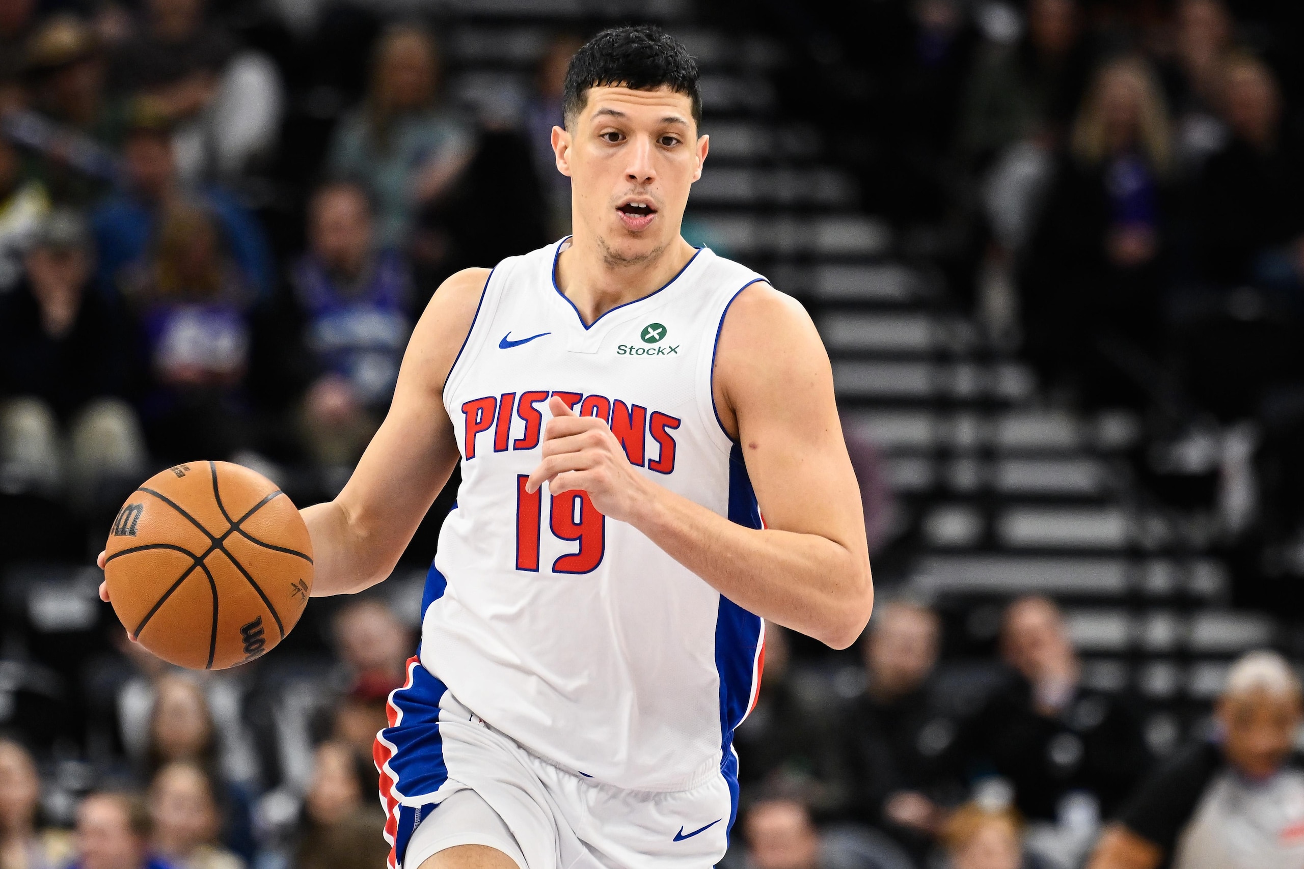 Detroit Pistons v Utah Jazz Detroit Pistons v Utah Jazz