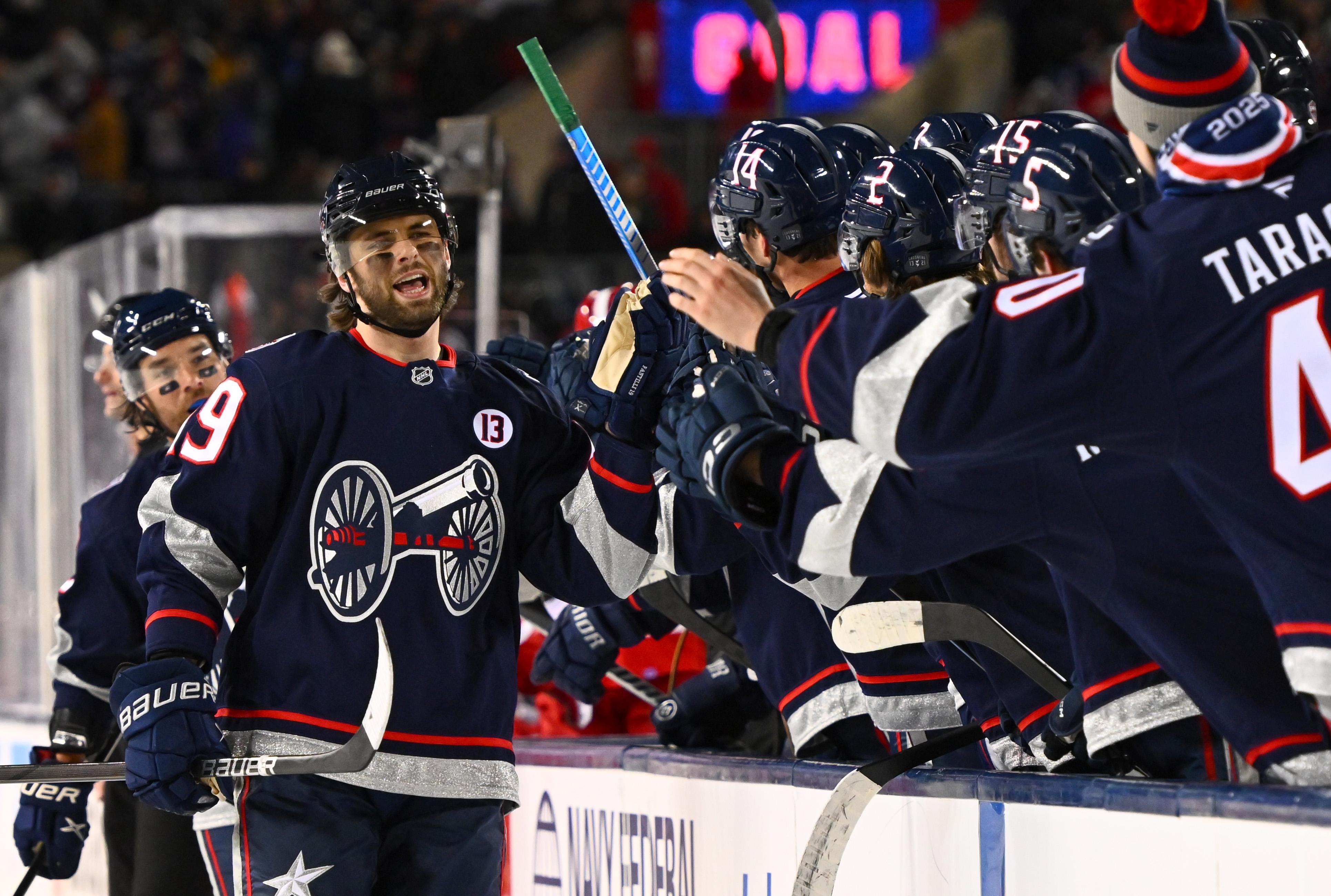 2025 Navy Federal Credit Union NHL Stadium Series - Detroit Red Wings v Columbus Blue Jackets