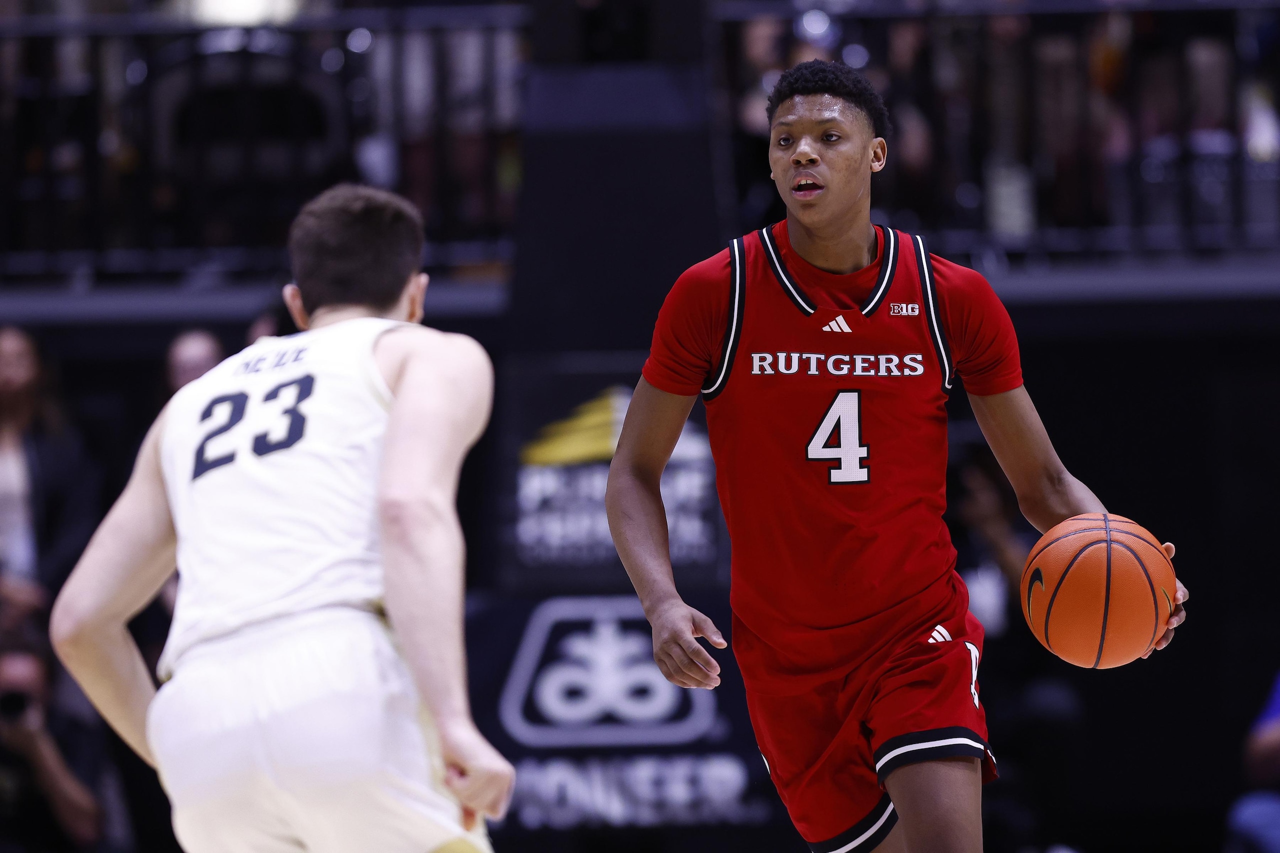 COLLEGE BASKETBALL: MAR 04 Rutgers at Purdue