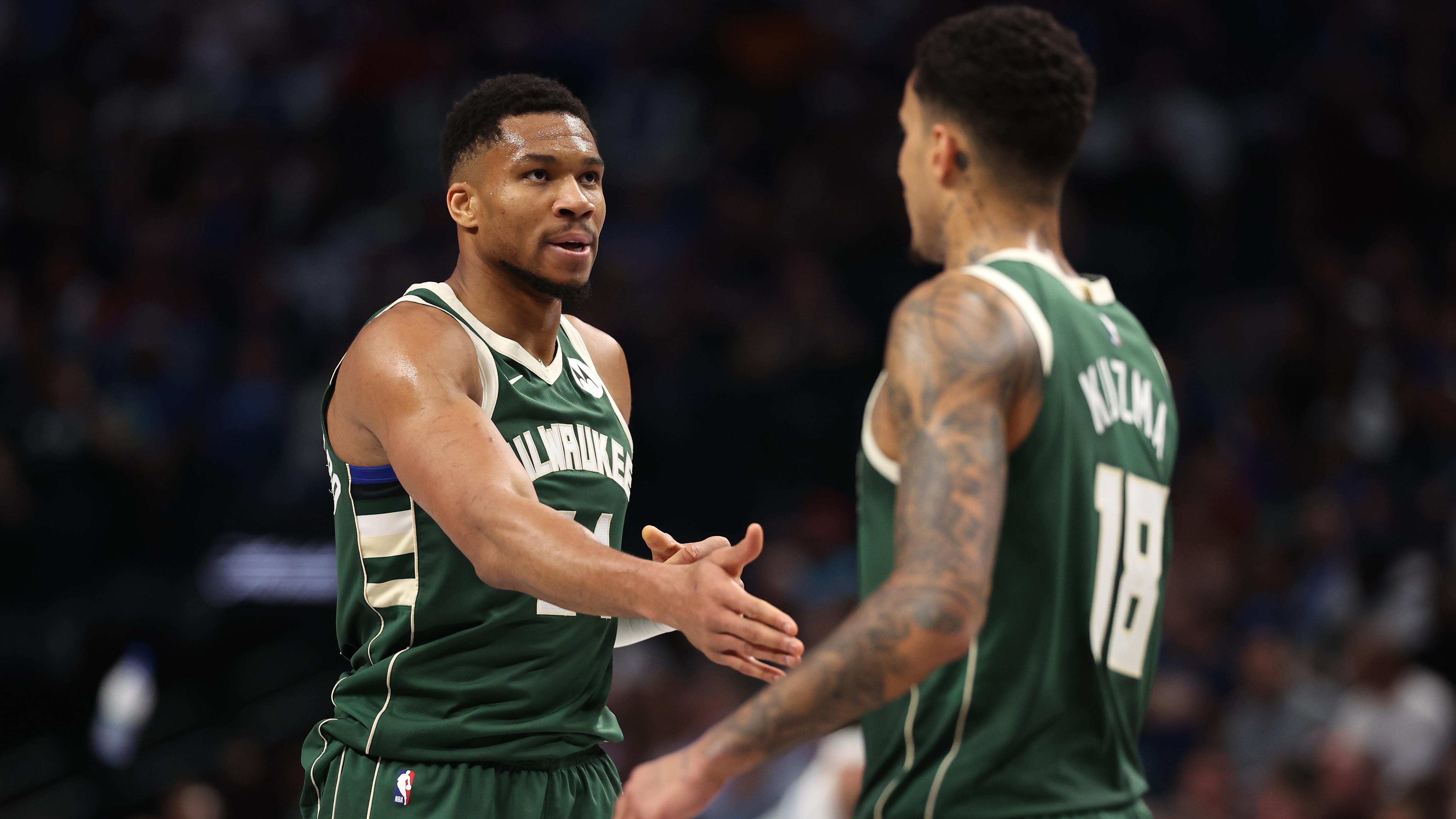 Milwaukee Bucks v Dallas Mavericks