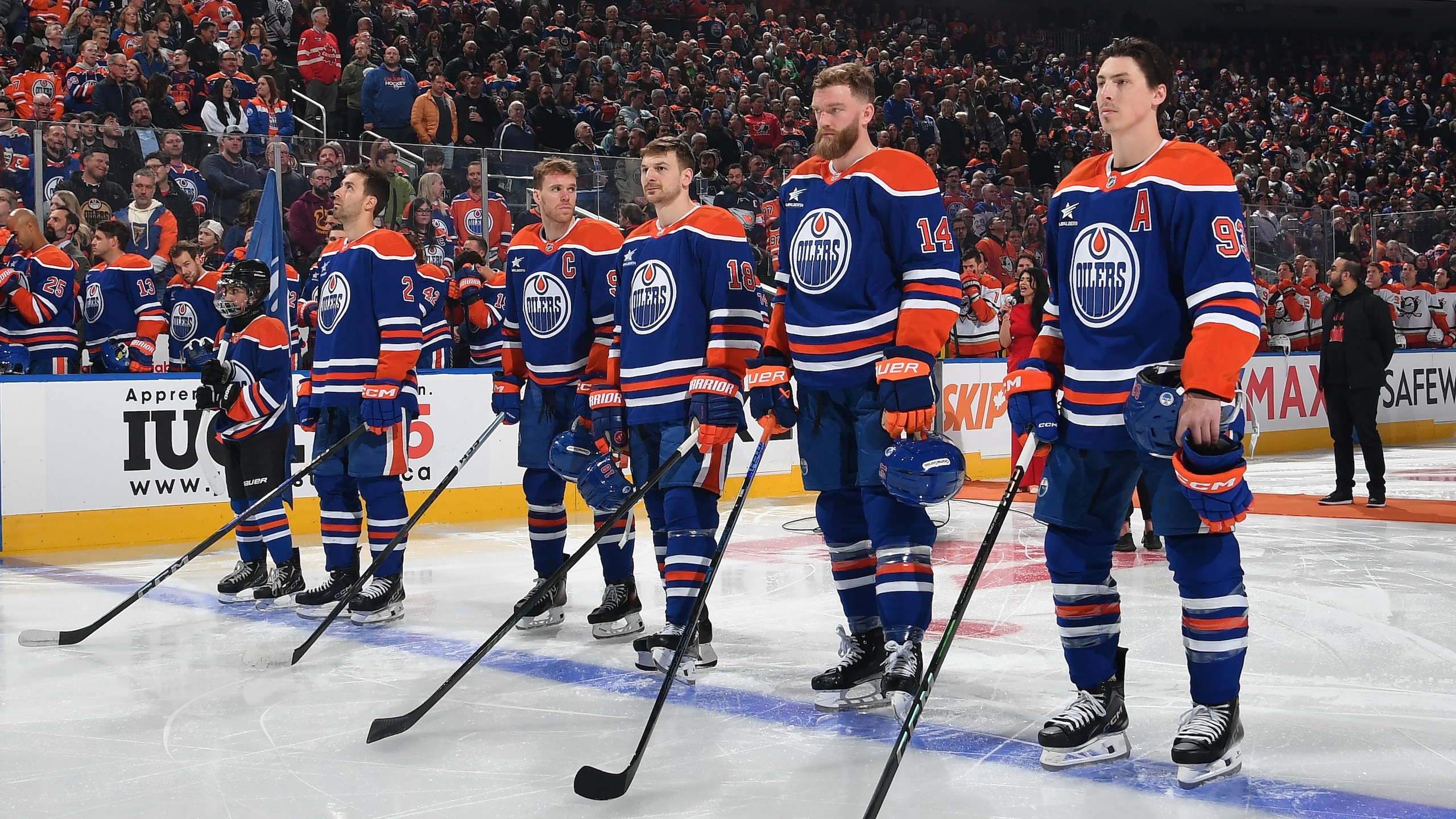 Anaheim Ducks v Edmonton Oilers