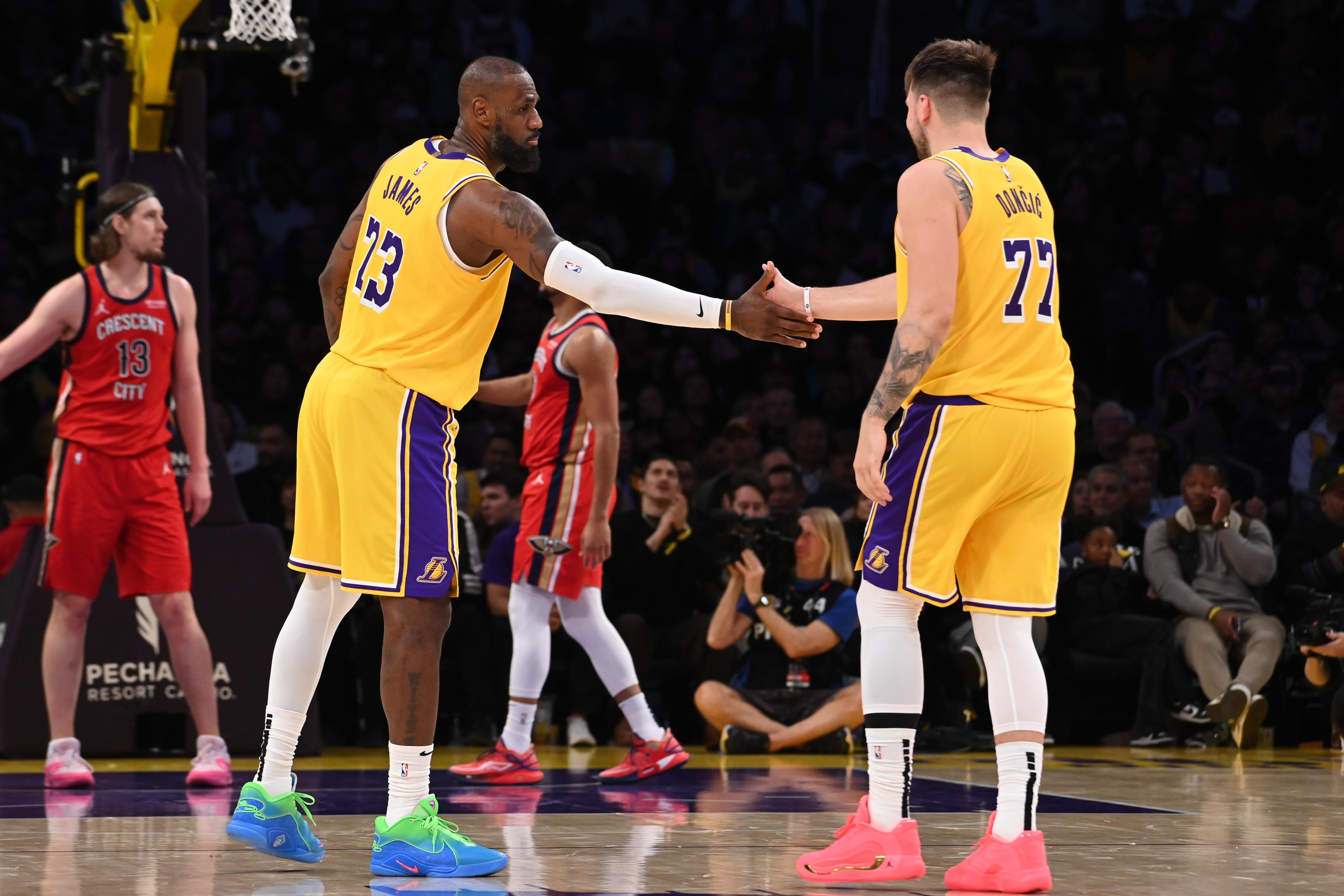 New Orleans Pelicans v Los Angeles Lakers