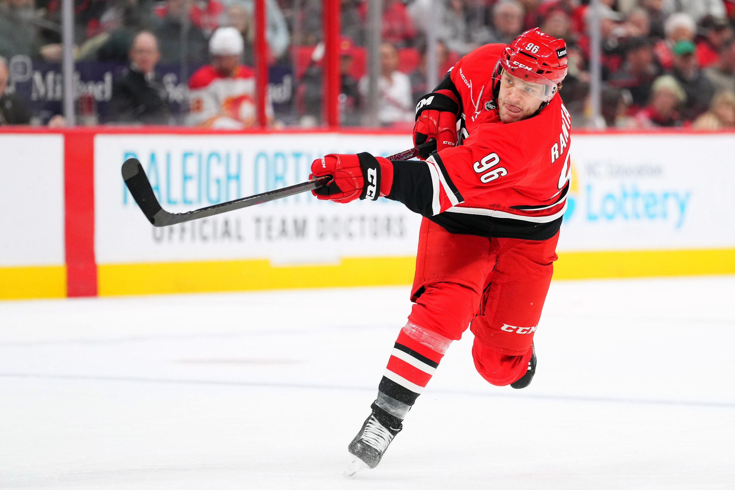 Calgary Flames v Carolina Hurricanes Calgary Flames v Carolina Hurricanes