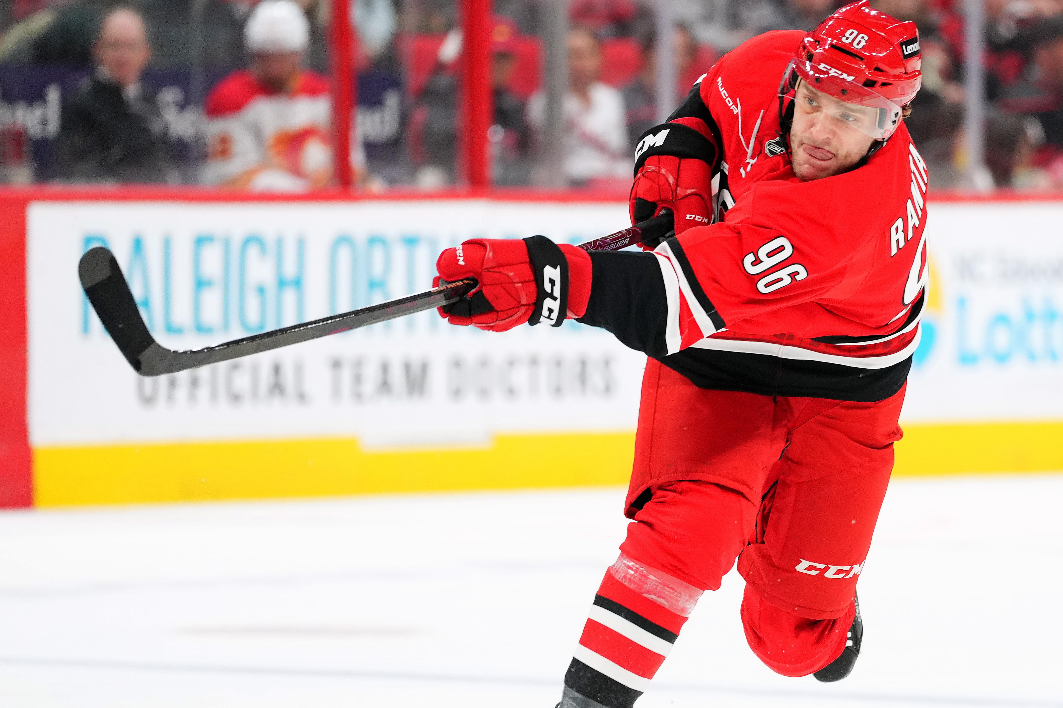 Calgary Flames v Carolina Hurricanes