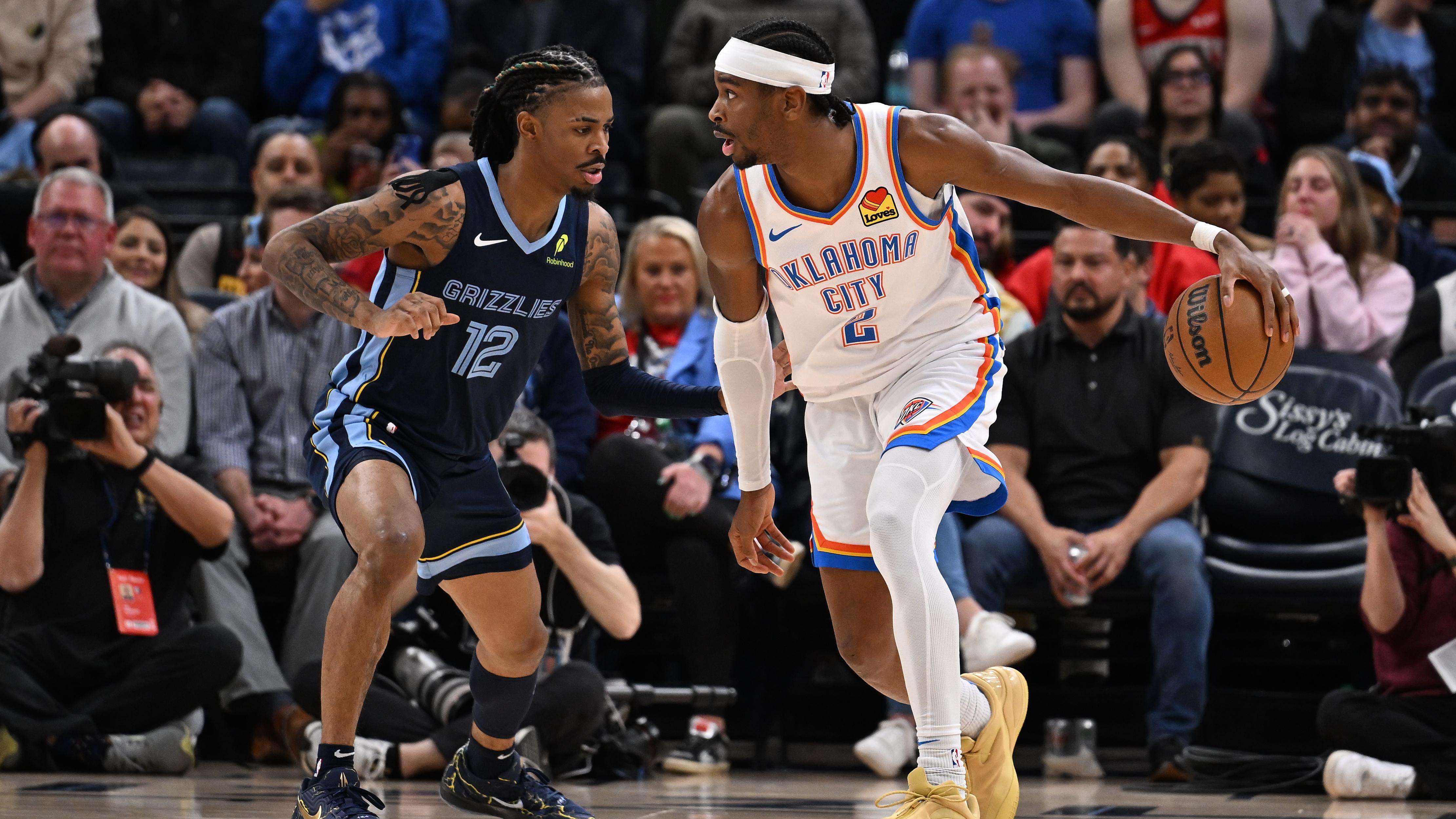 Oklahoma City Thunder v Memphis Grizzlies