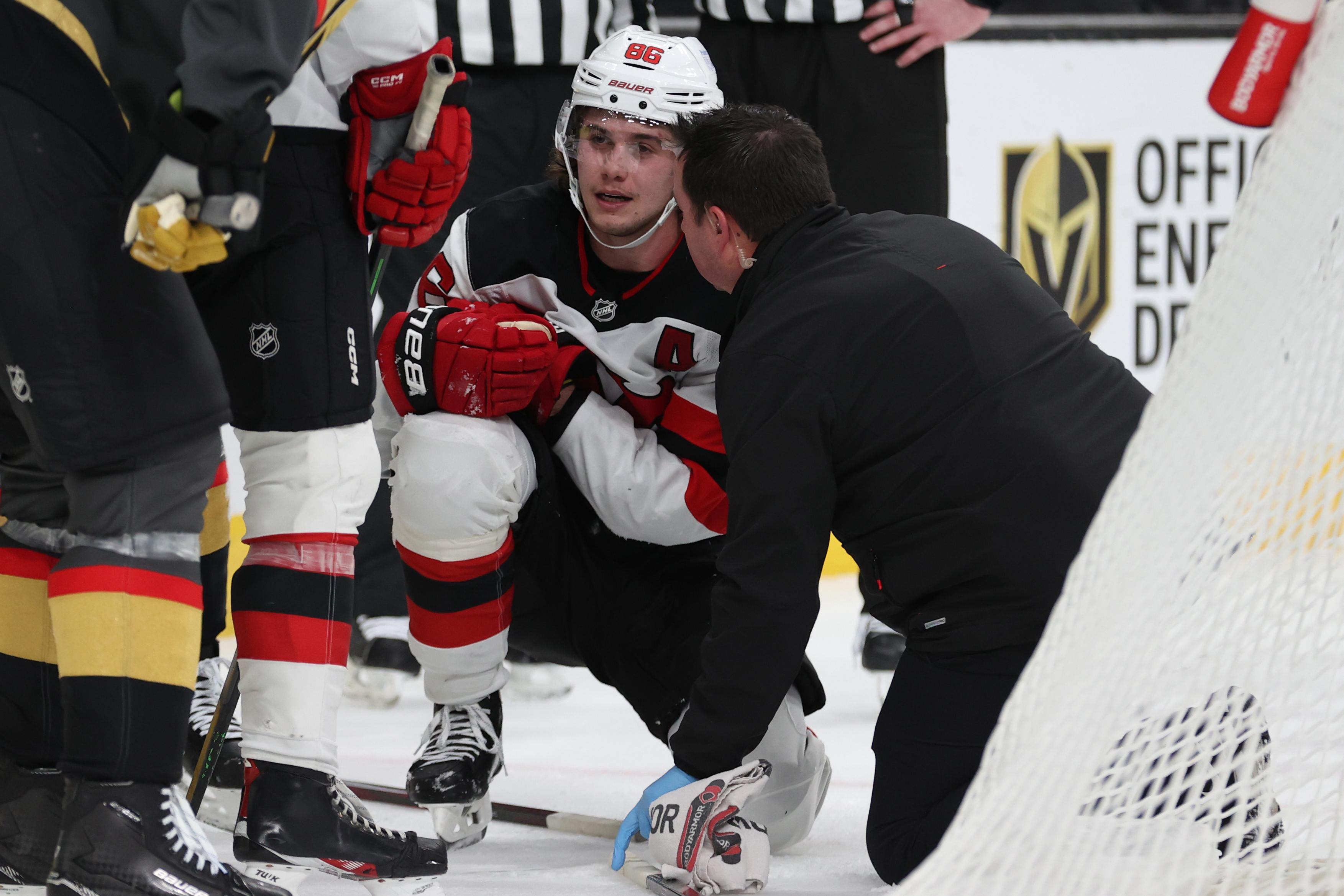 New Jersey Devils v Vegas Golden Knights