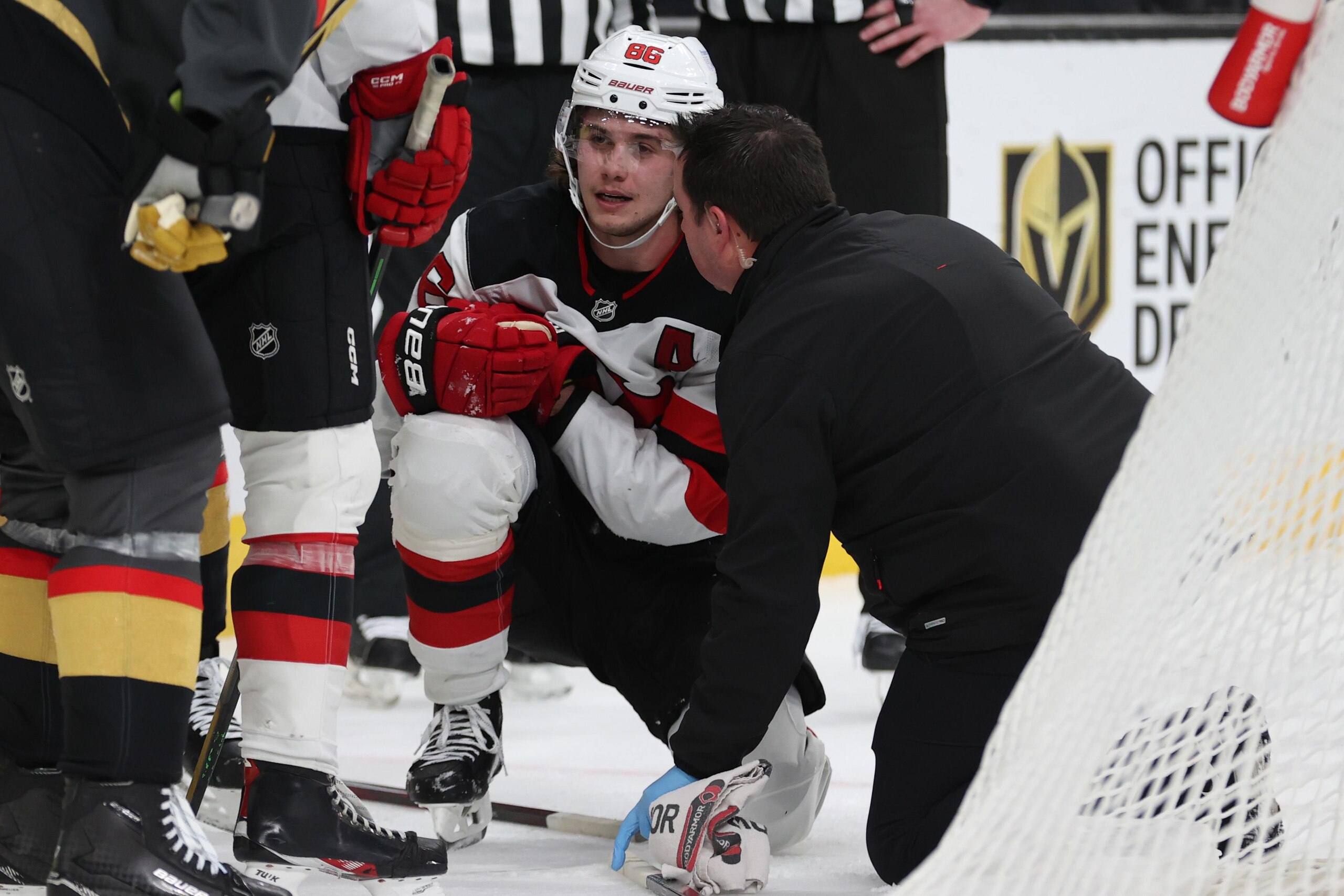 New Jersey Devils v Vegas Golden Knights New Jersey Devils v Vegas Golden Knights