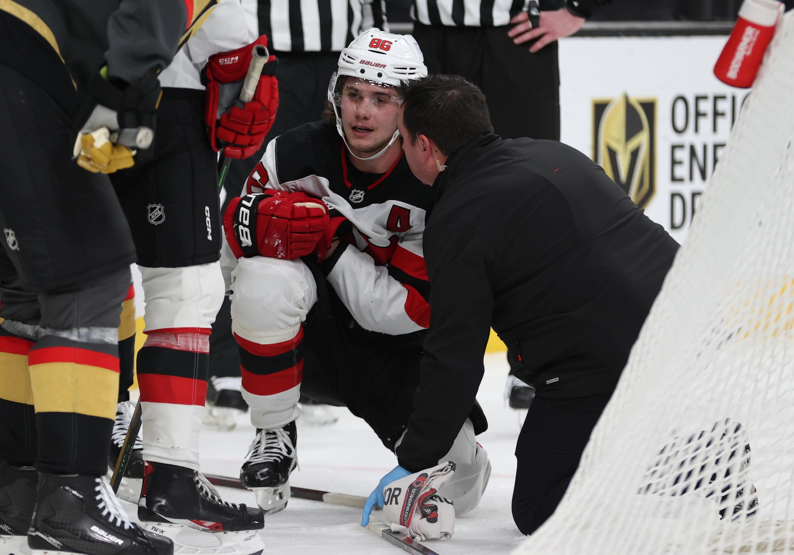New Jersey Devils v Vegas Golden Knights