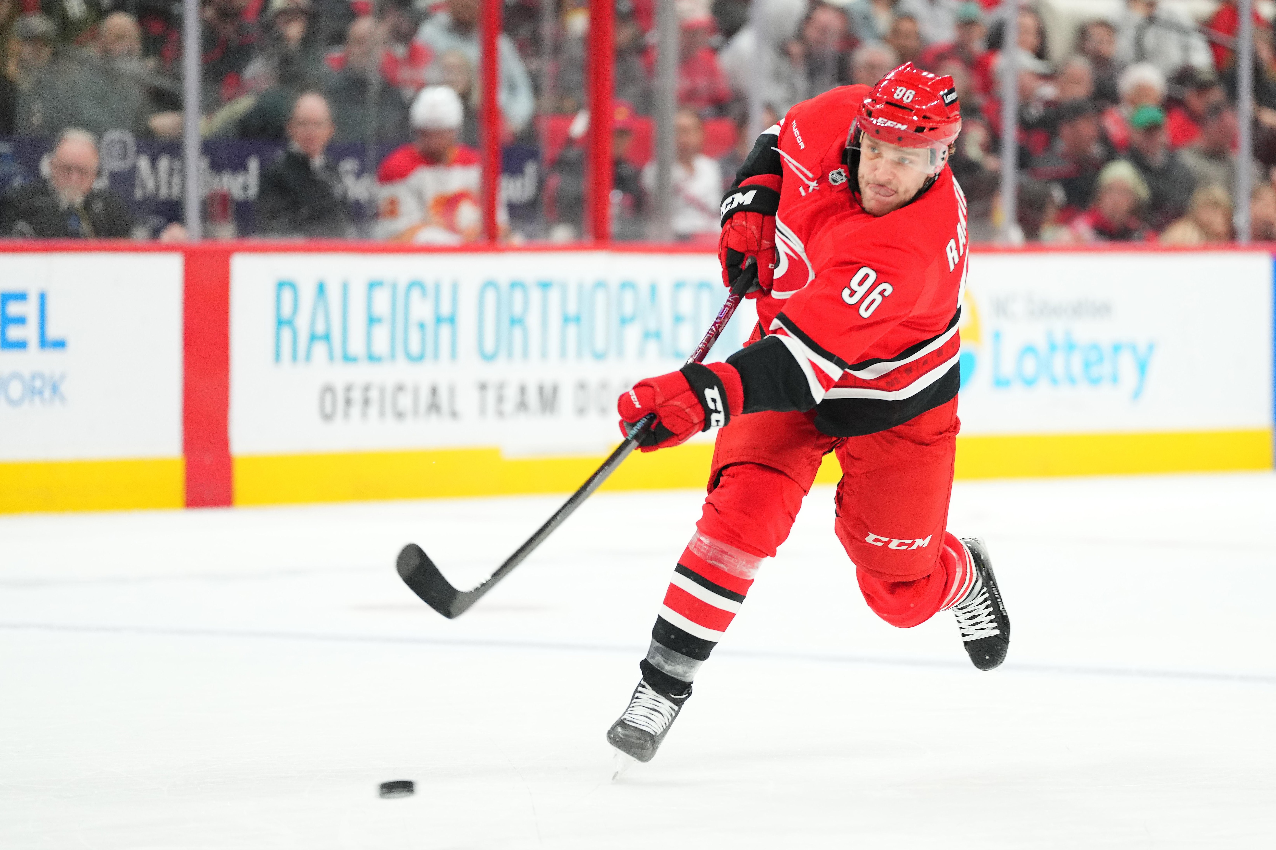 Calgary Flames v Carolina Hurricanes