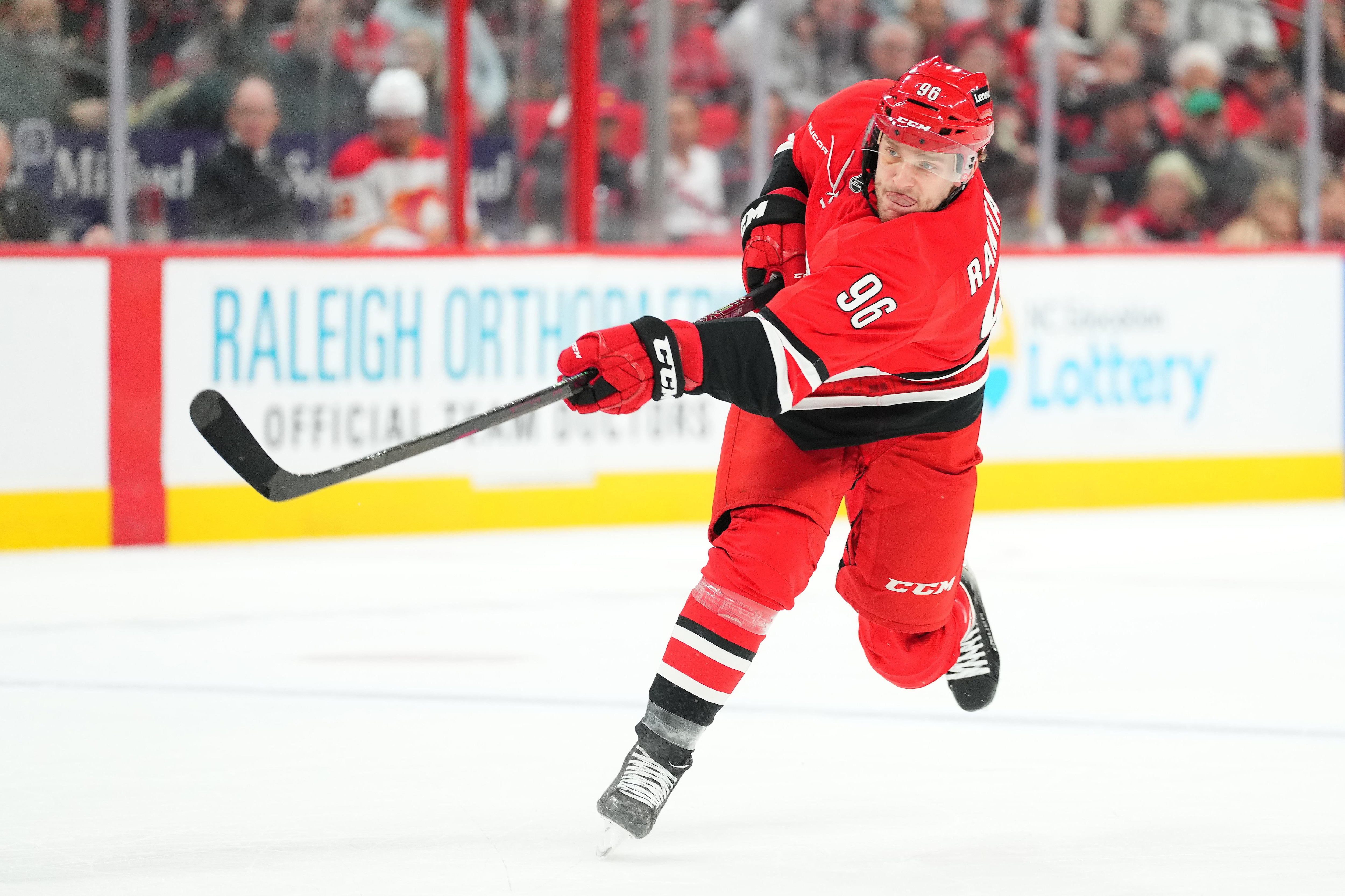 Calgary Flames v Carolina Hurricanes