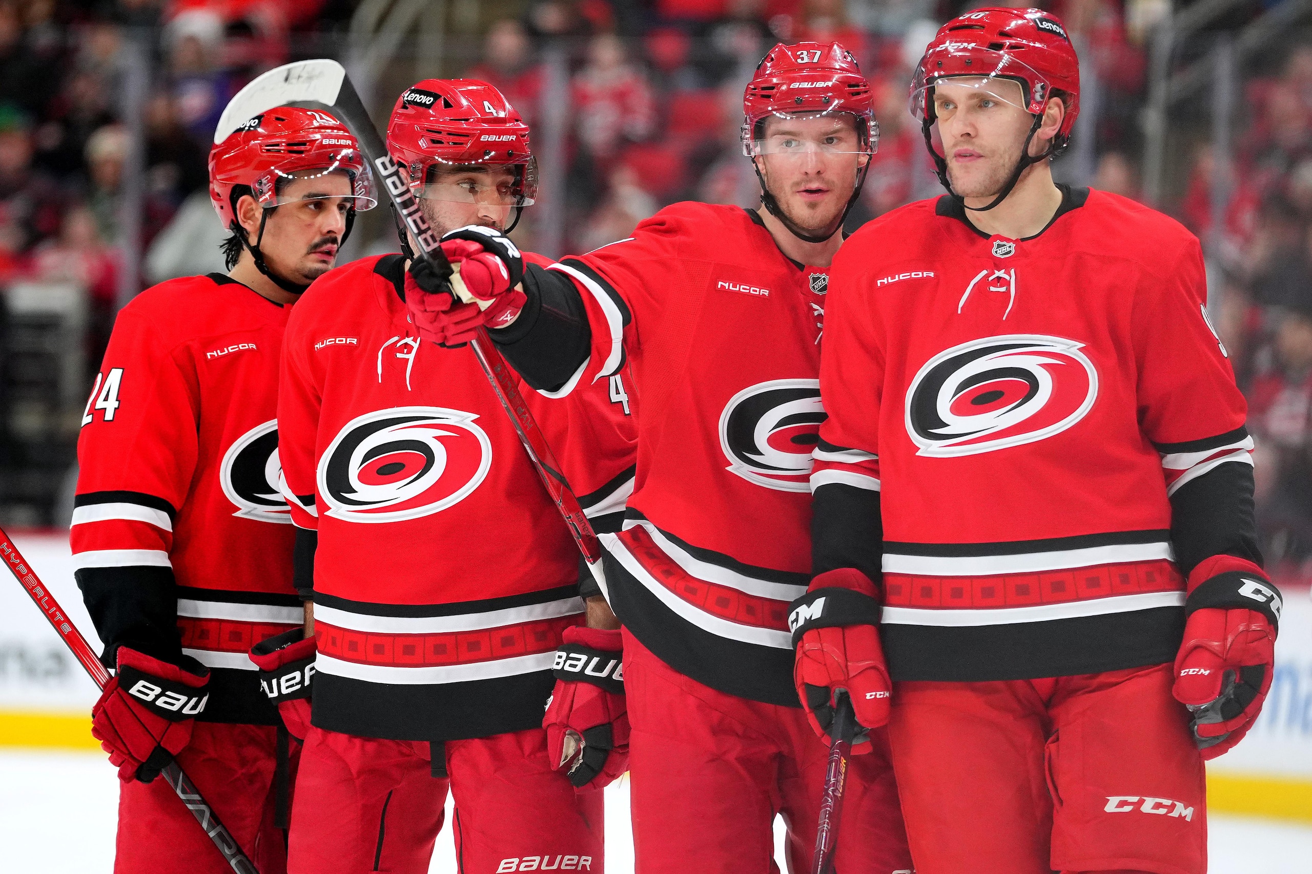 Calgary Flames v Carolina Hurricanes