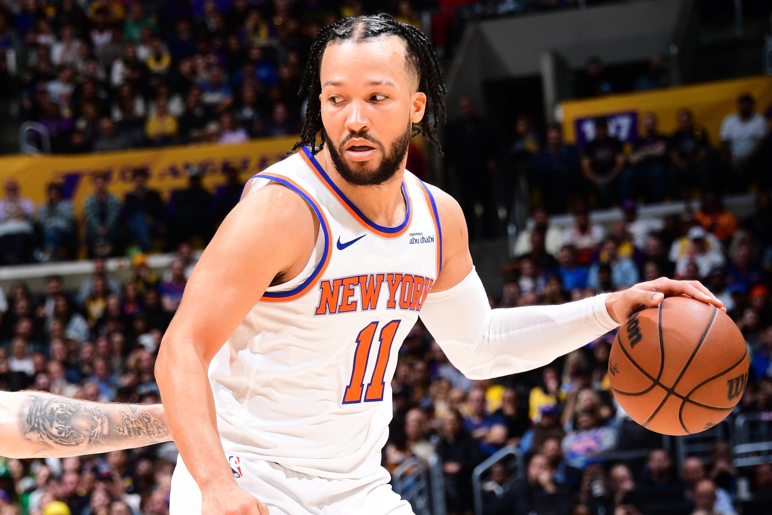 New York Knicks v Los Angeles Lakers