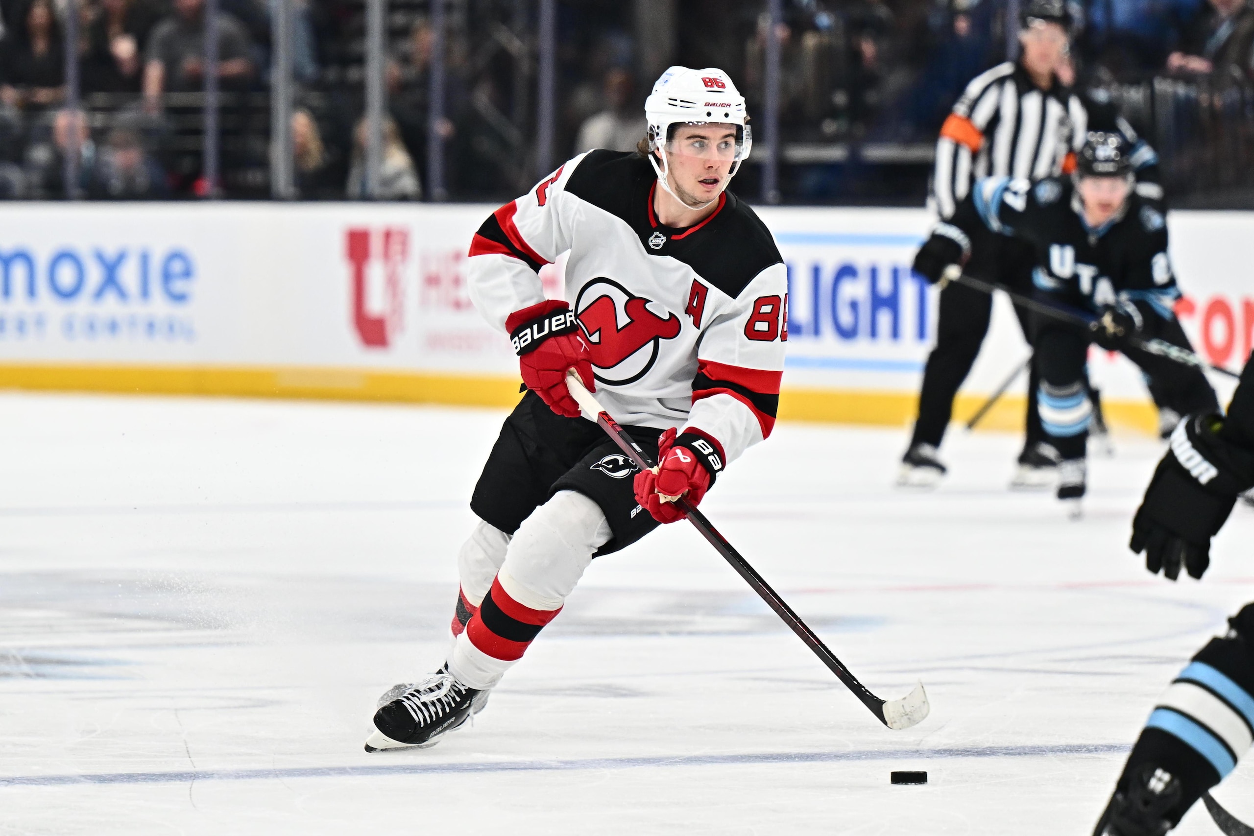 New Jersey Devils v Utah Hockey Club New Jersey Devils v Utah Hockey Club