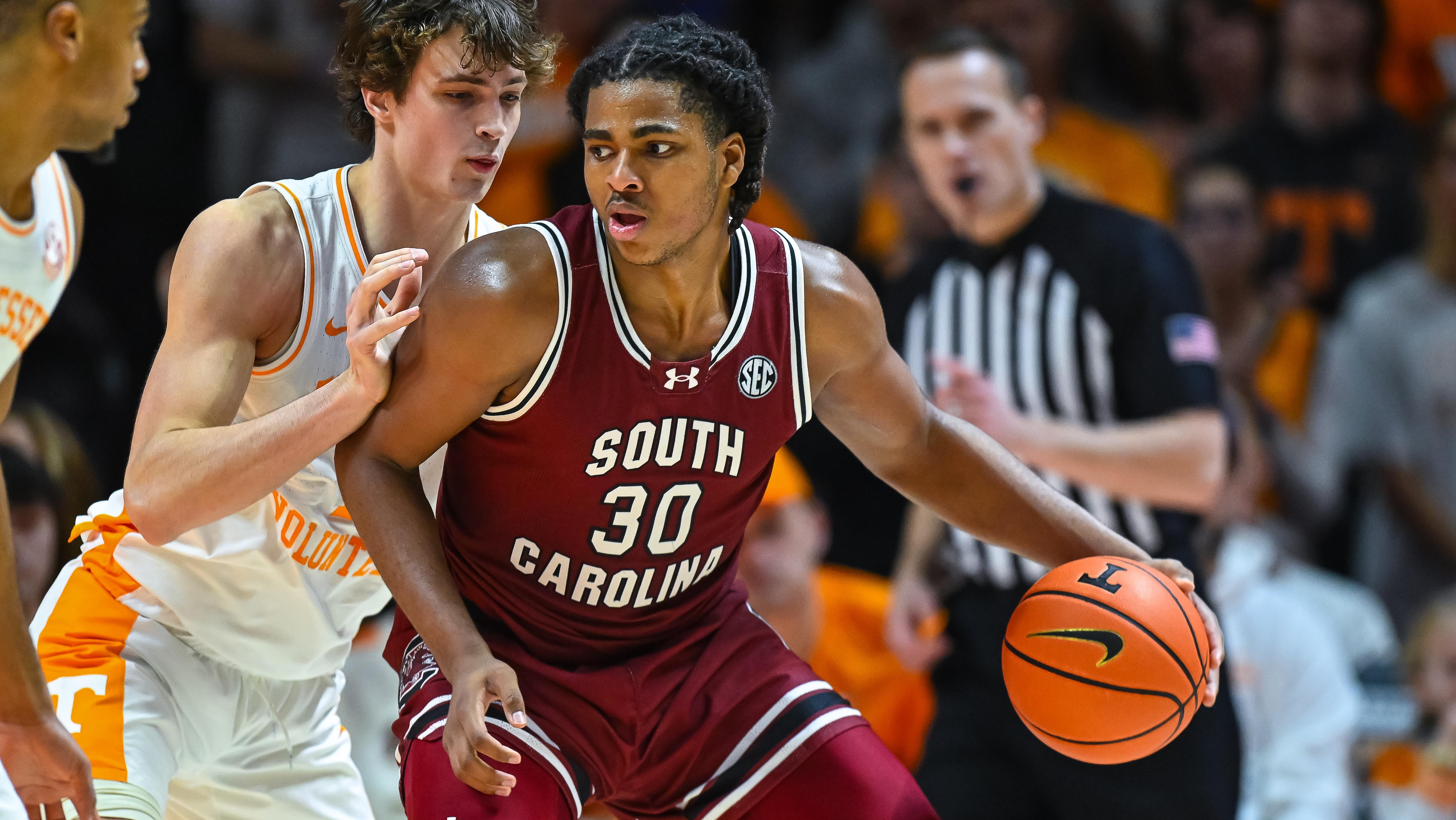 COLLEGE BASKETBALL: MAR 08 South Carolina at Tennessee