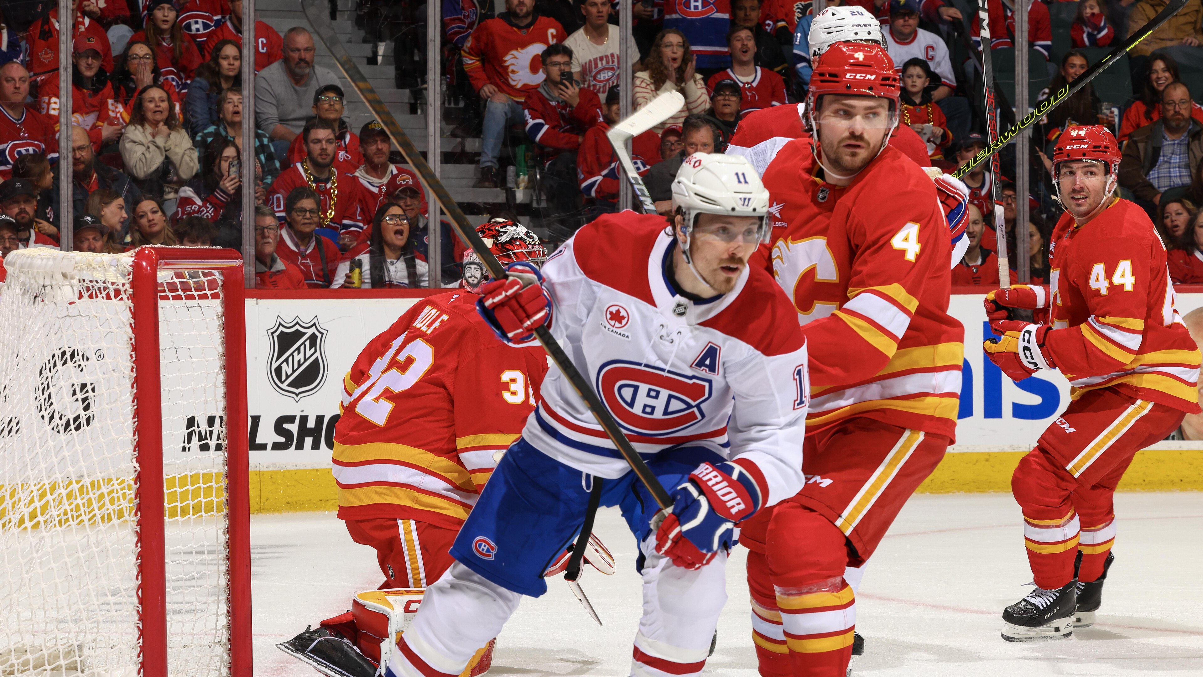 Montreal Canadiens v Calgary Flames Montreal Canadiens v Calgary Flames