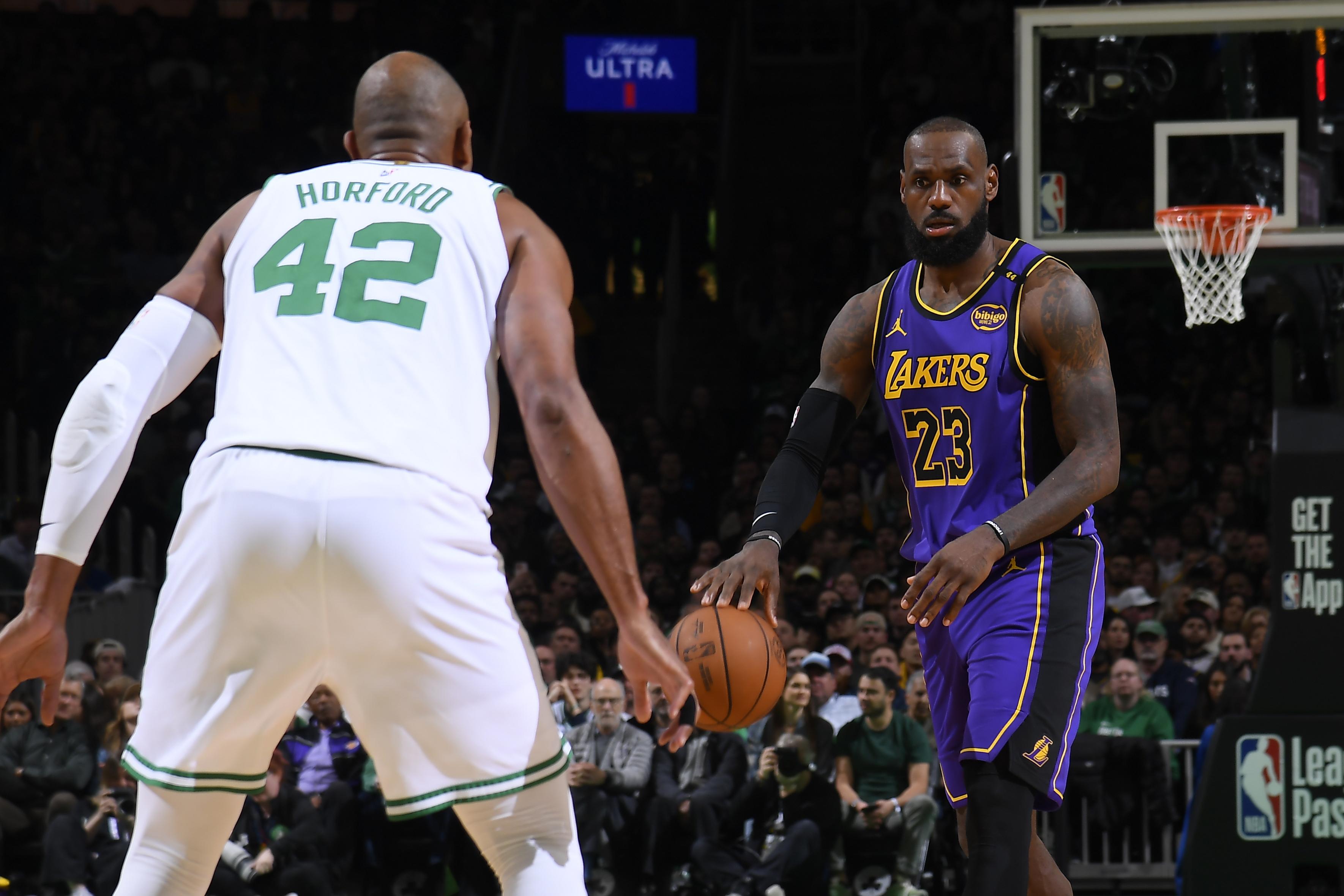 Los Angeles Lakers v Boston Celtics