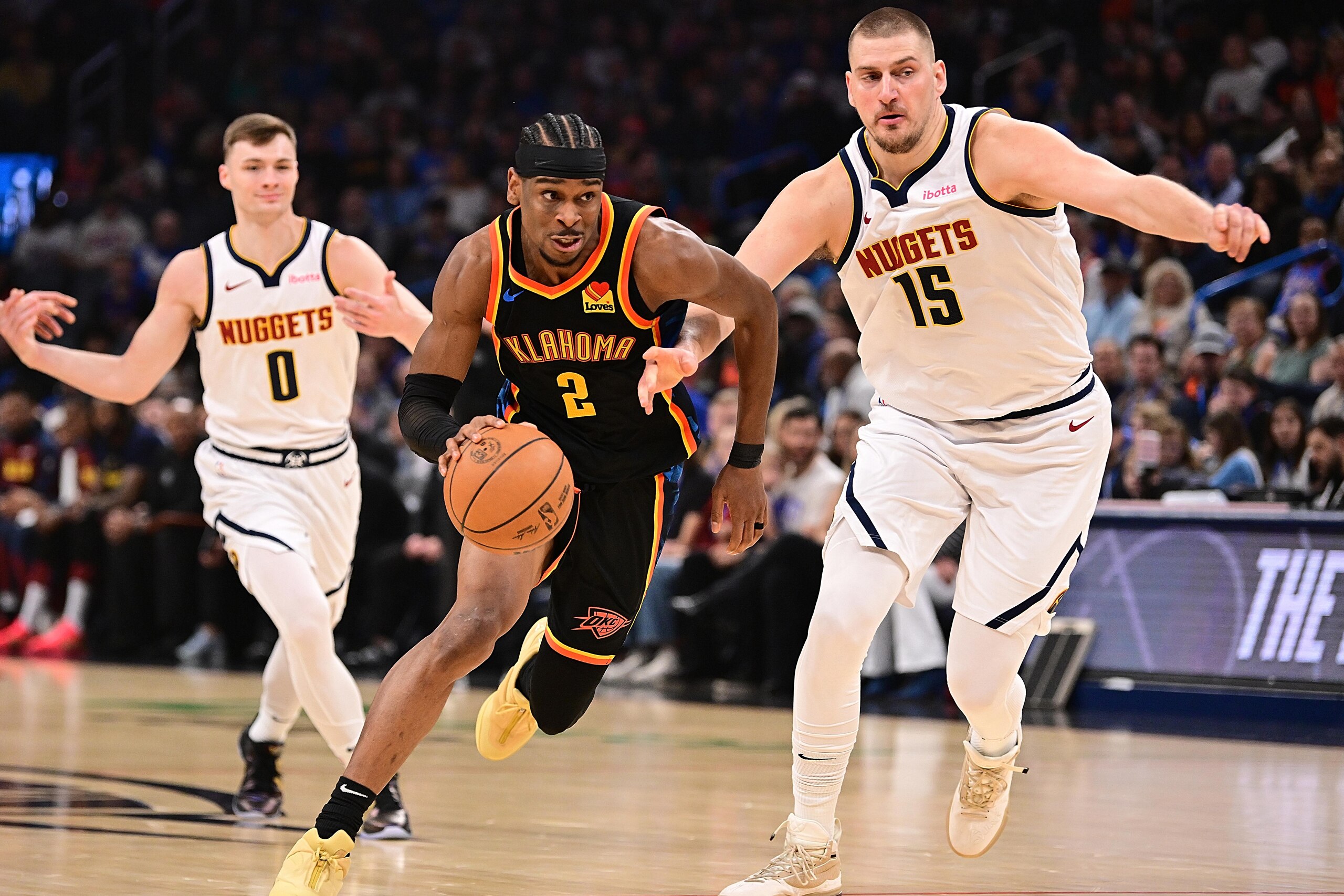 Denver Nuggets v Oklahoma City Thunder Denver Nuggets v Oklahoma City Thunder