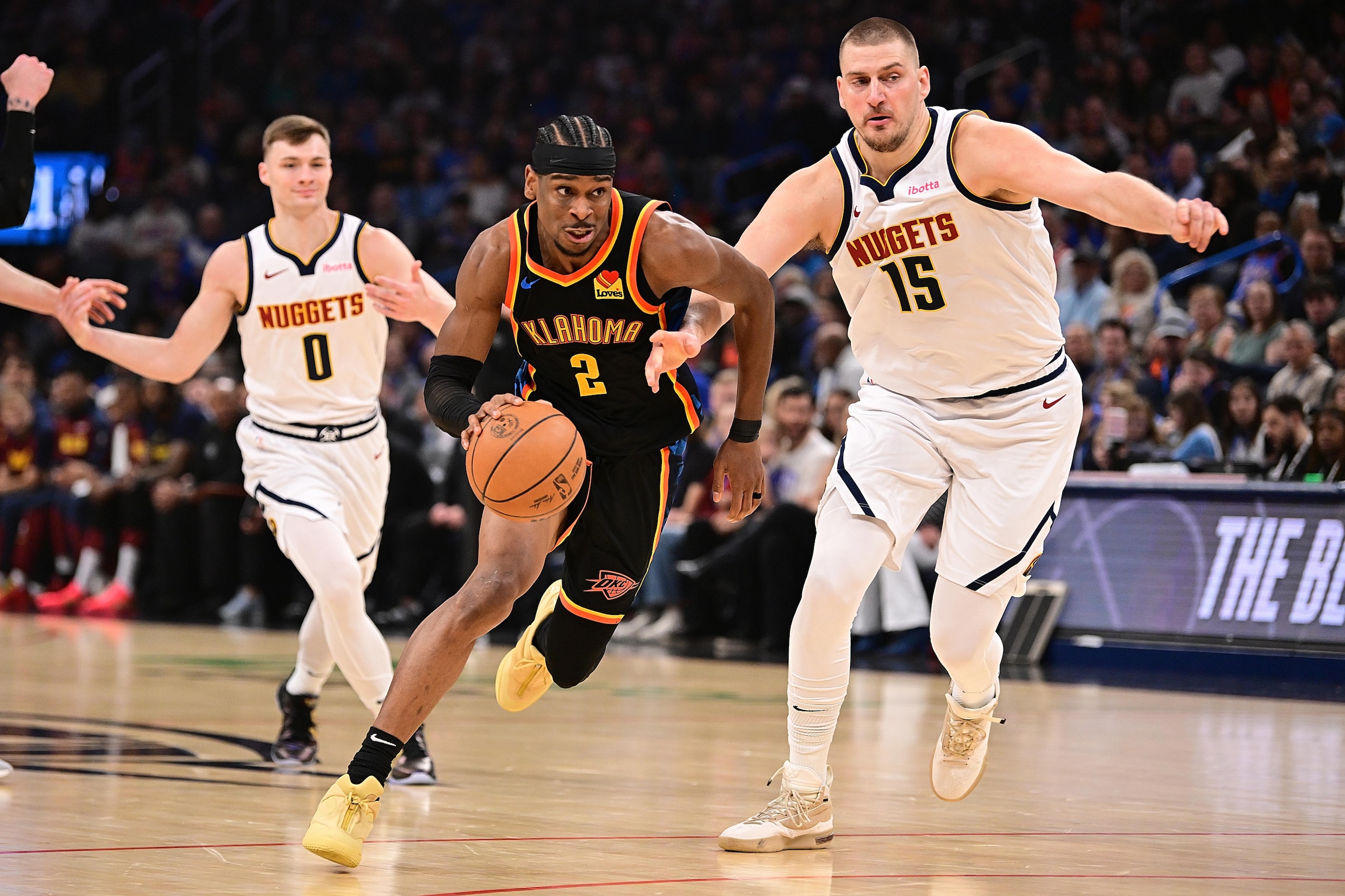 Denver Nuggets v Oklahoma City Thunder Denver Nuggets v Oklahoma City Thunder