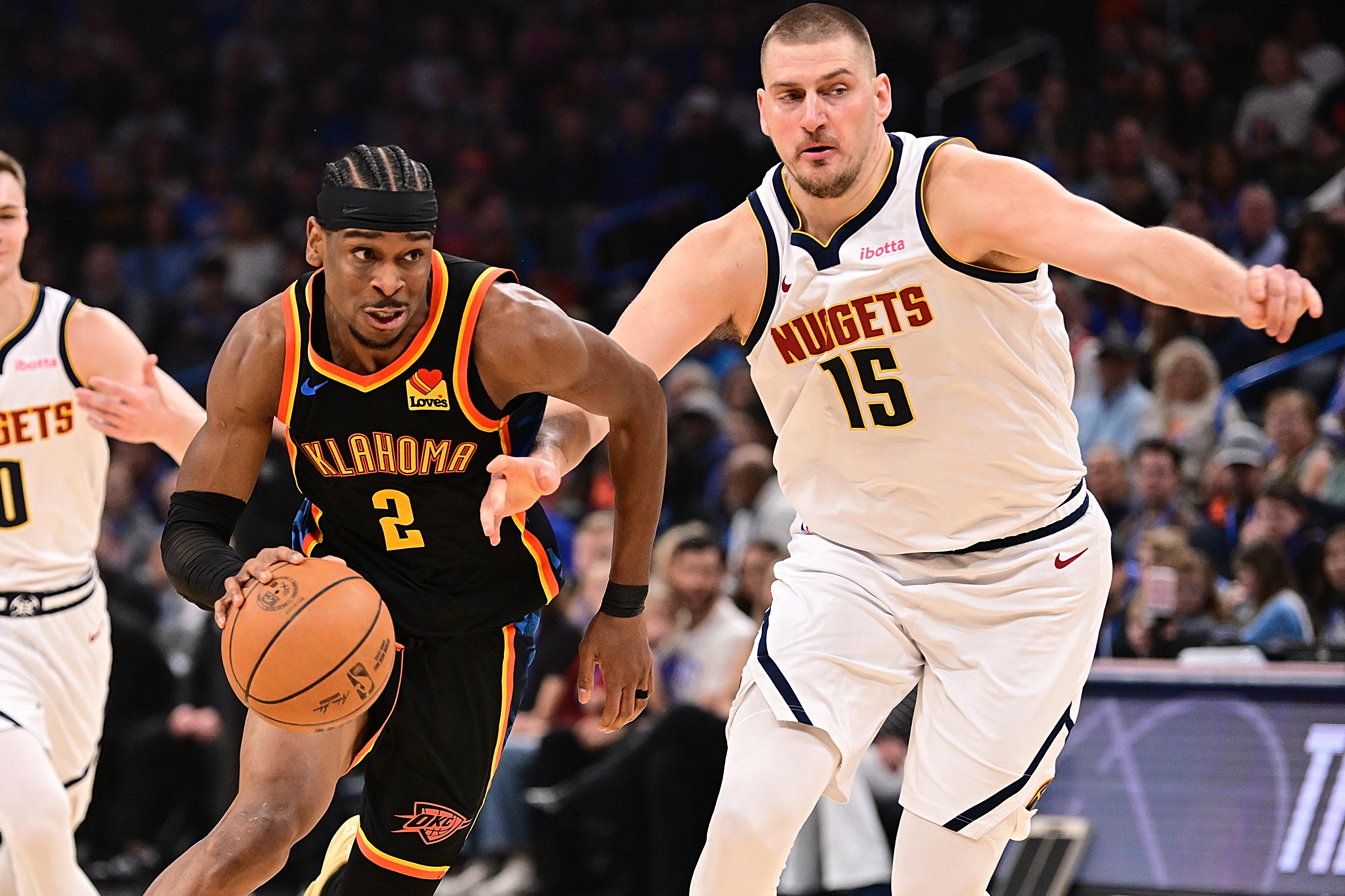 Denver Nuggets v Oklahoma City Thunder