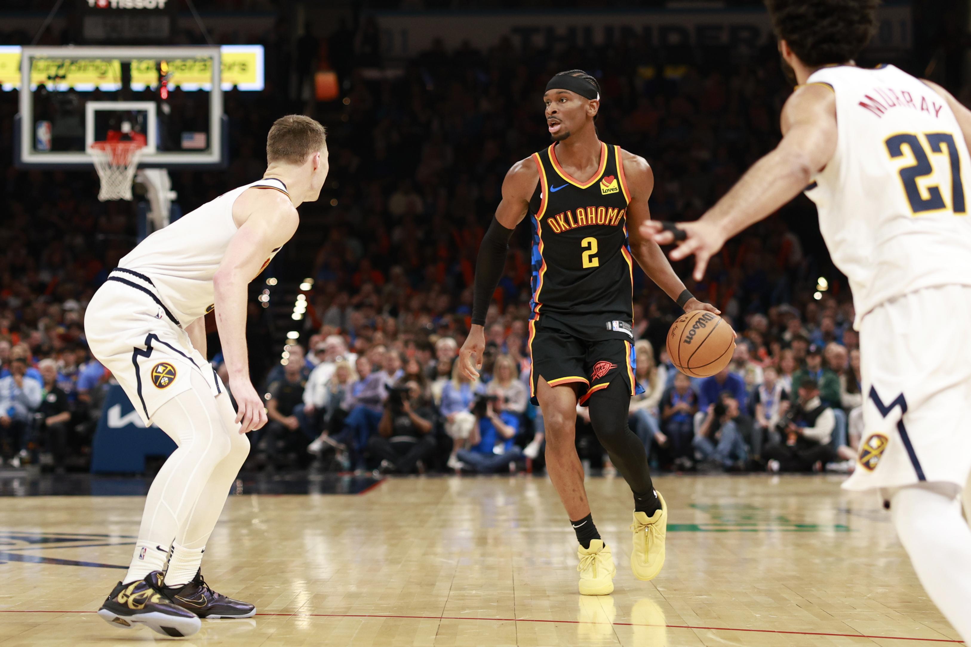 Denver Nuggets v Oklahoma City Thunder