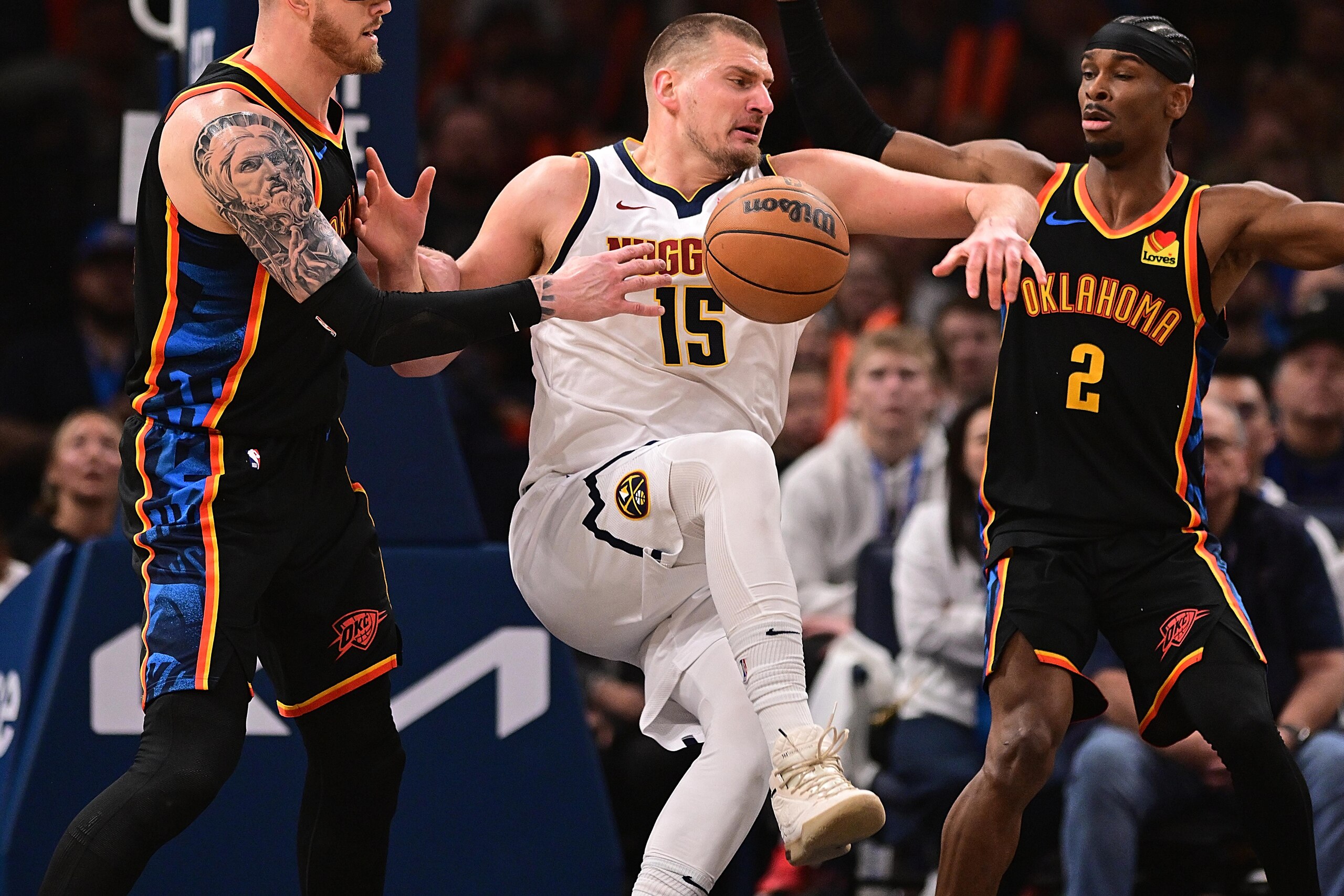 Denver Nuggets v Oklahoma City Thunder Denver Nuggets v Oklahoma City Thunder