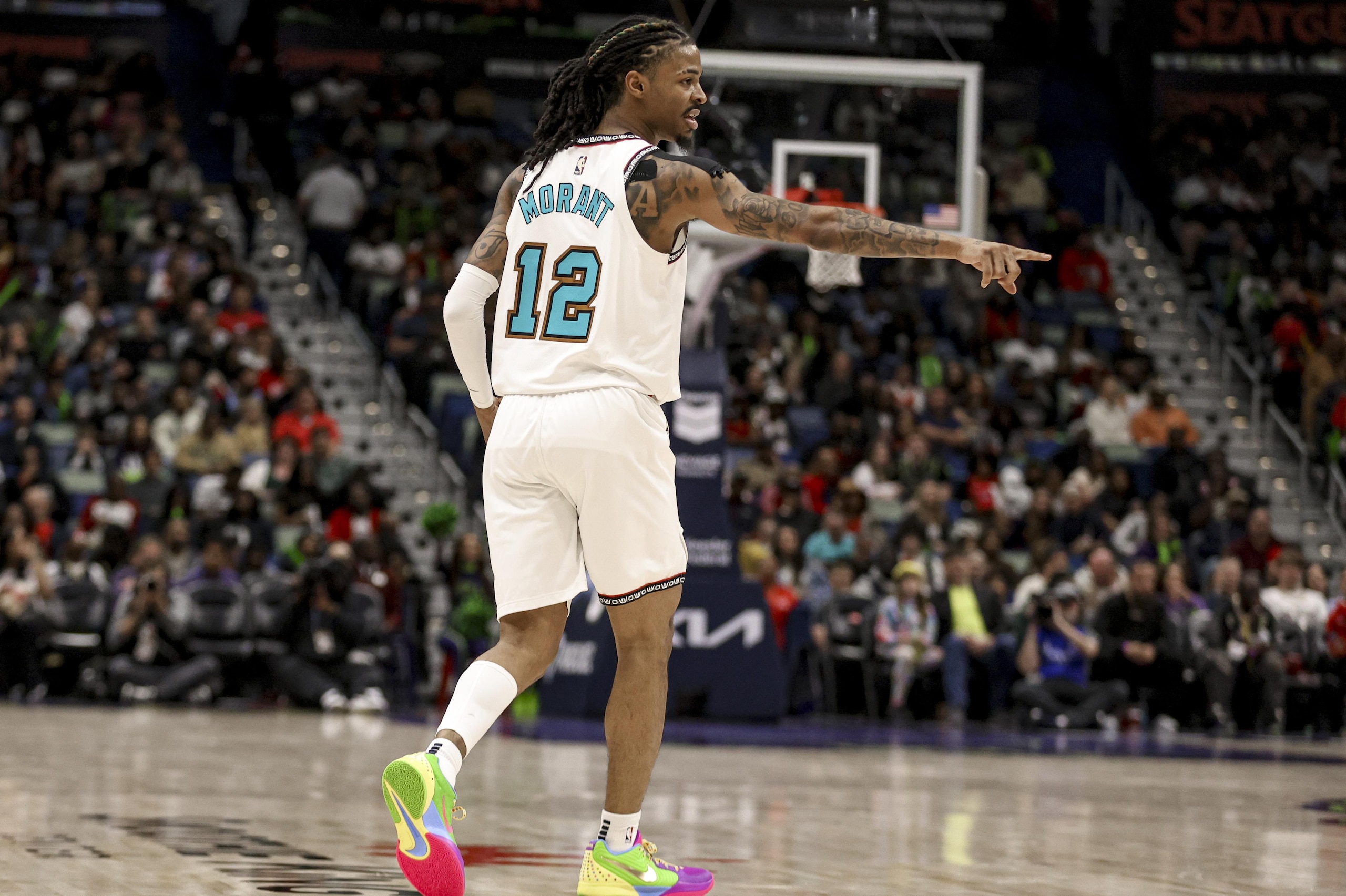 Memphis Grizzlies v New Orleans Pelicans Memphis Grizzlies v New Orleans Pelicans