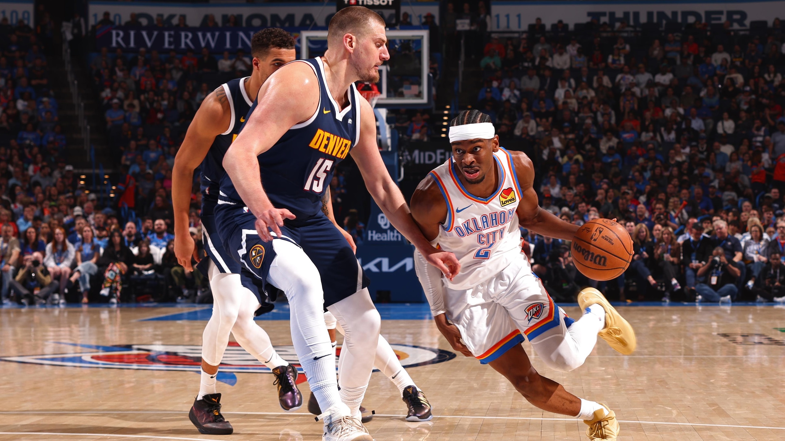 Denver Nuggets v Oklahoma City Thunder
