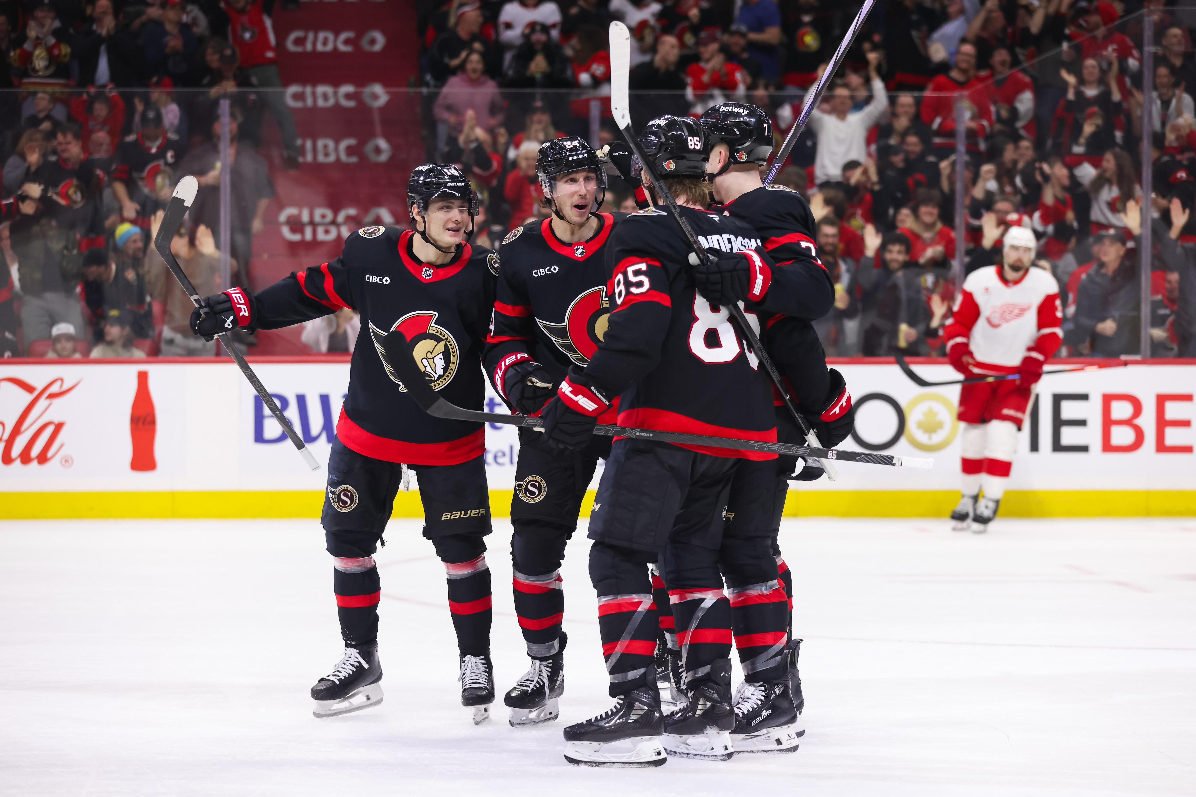 NHL: MAR 10 Red Wings at Senators