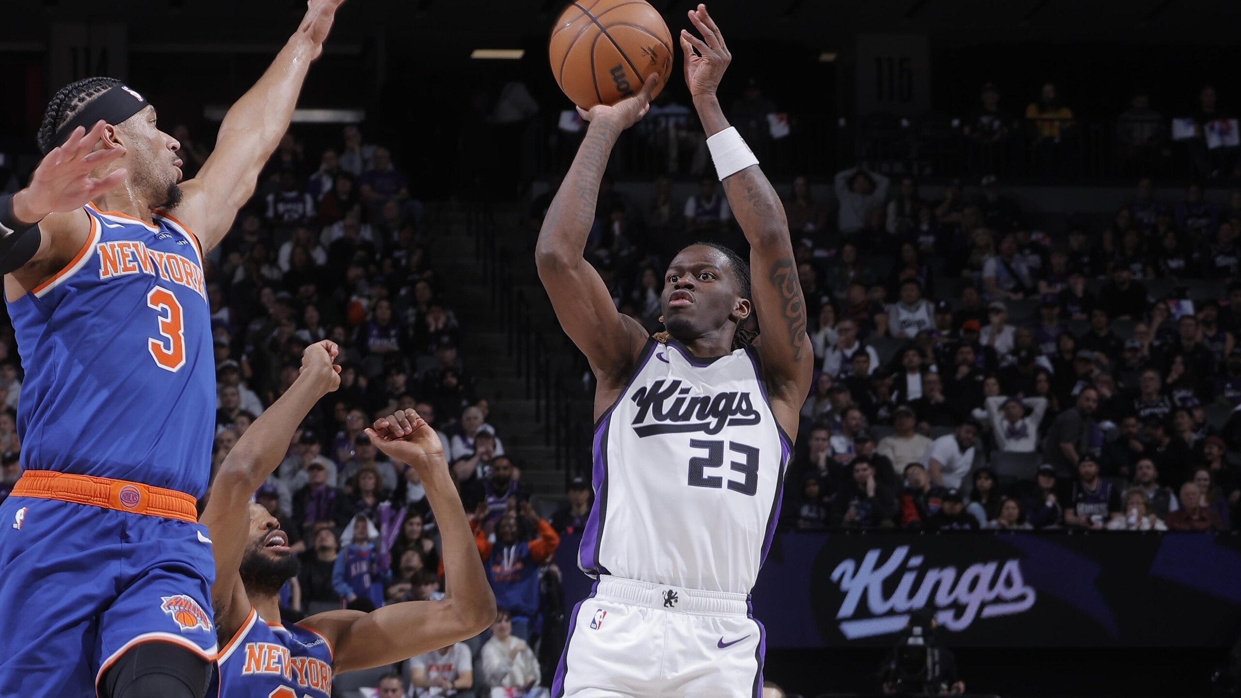 New York Knicks v Sacramento Kings