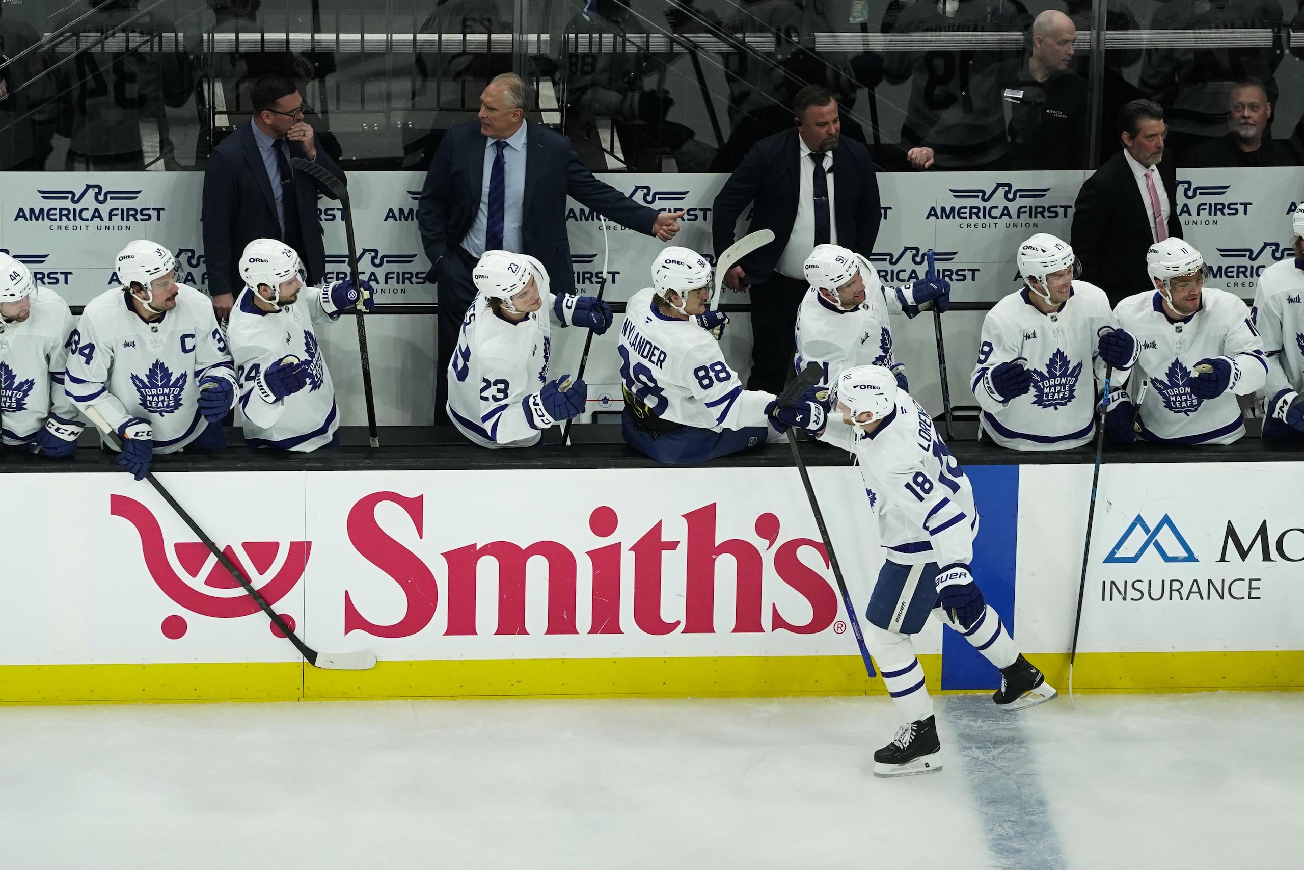 NHL: MAR 10 Maple Leafs at Utah Hockey Club