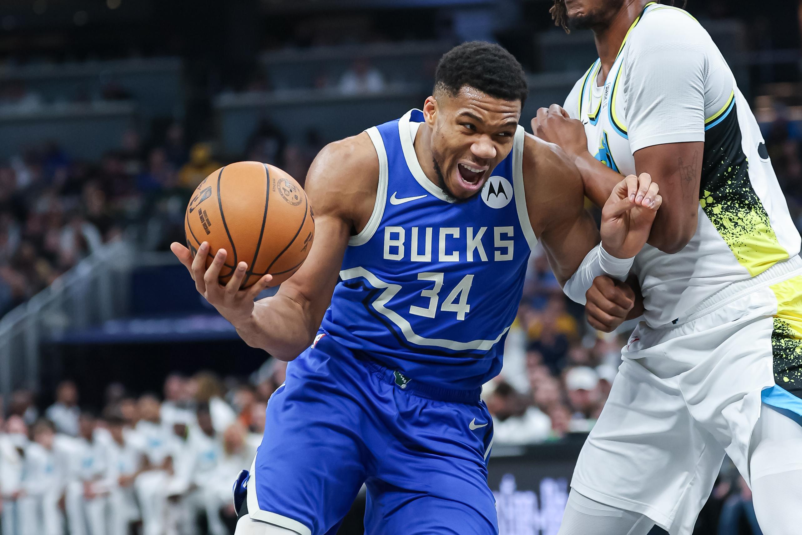 Milwaukee Bucks v Indiana Pacers