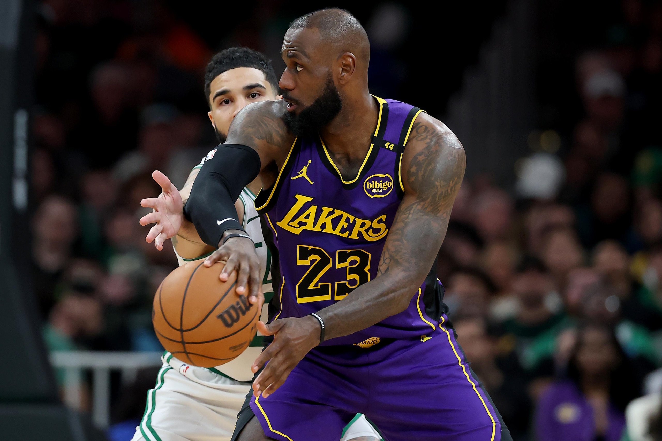 Los Angeles Lakers v Boston Celtics