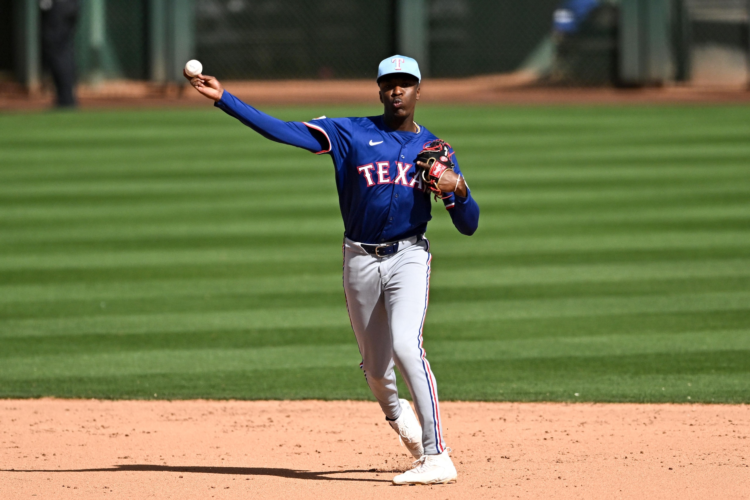 Texas Rangers v Los Angeles Dodgers Texas Rangers v Los Angeles Dodgers
