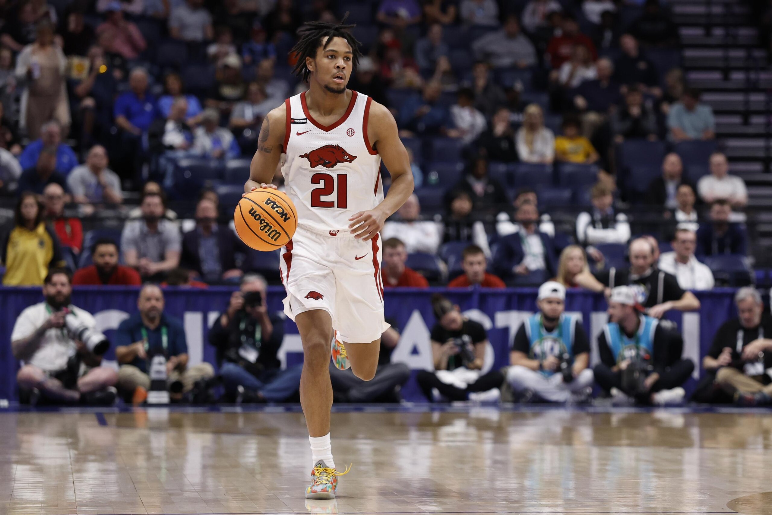COLLEGE BASKETBALL: MAR 12 SEC Championship - South Carolina vs Arkansas COLLEGE BASKETBALL: MAR 12 SEC Championship - South Carolina vs Arkansas