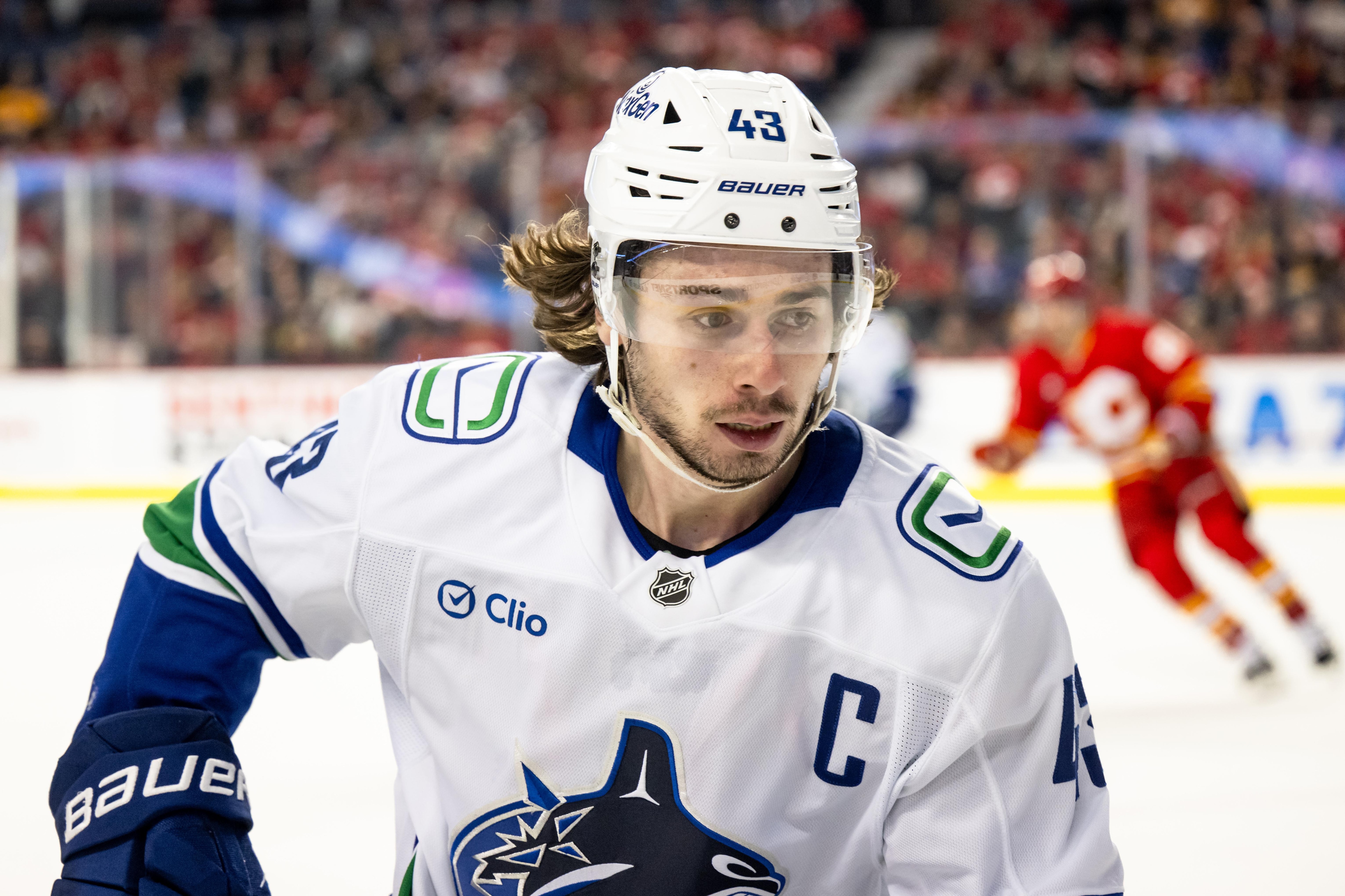 NHL: MAR 12 Canucks at Flames