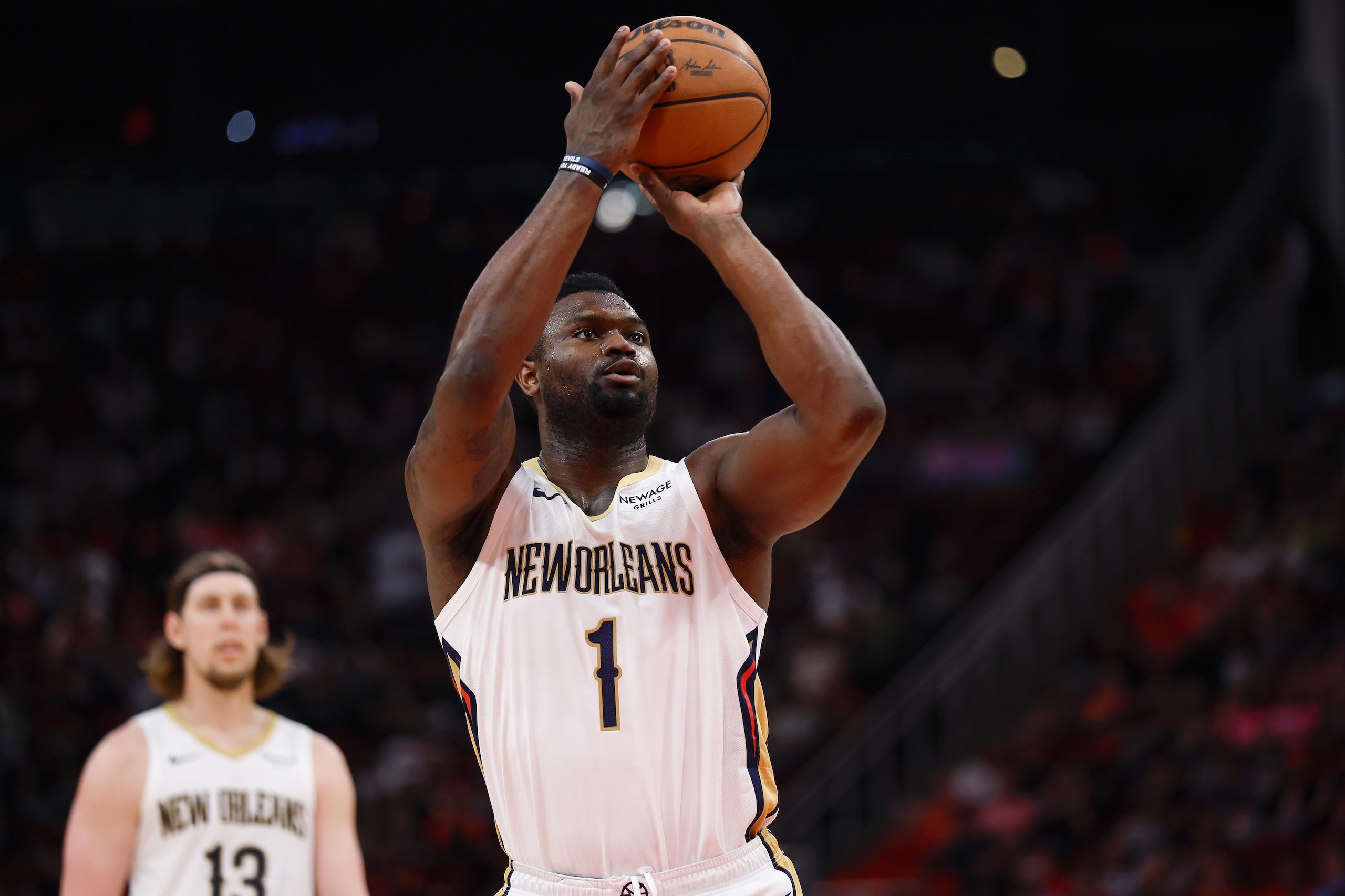 New Orleans Pelicans v Houston Rockets New Orleans Pelicans v Houston Rockets