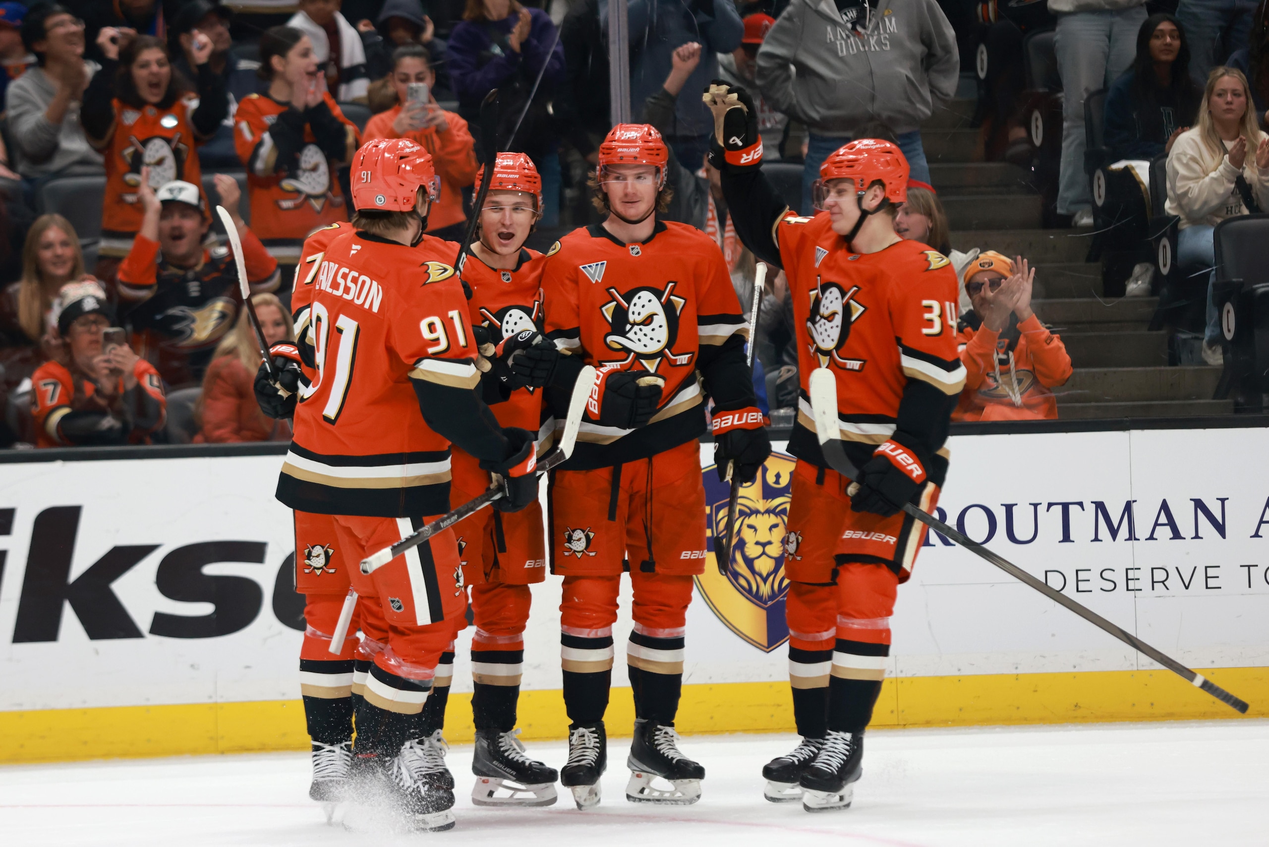 New York Islanders v Anaheim Ducks