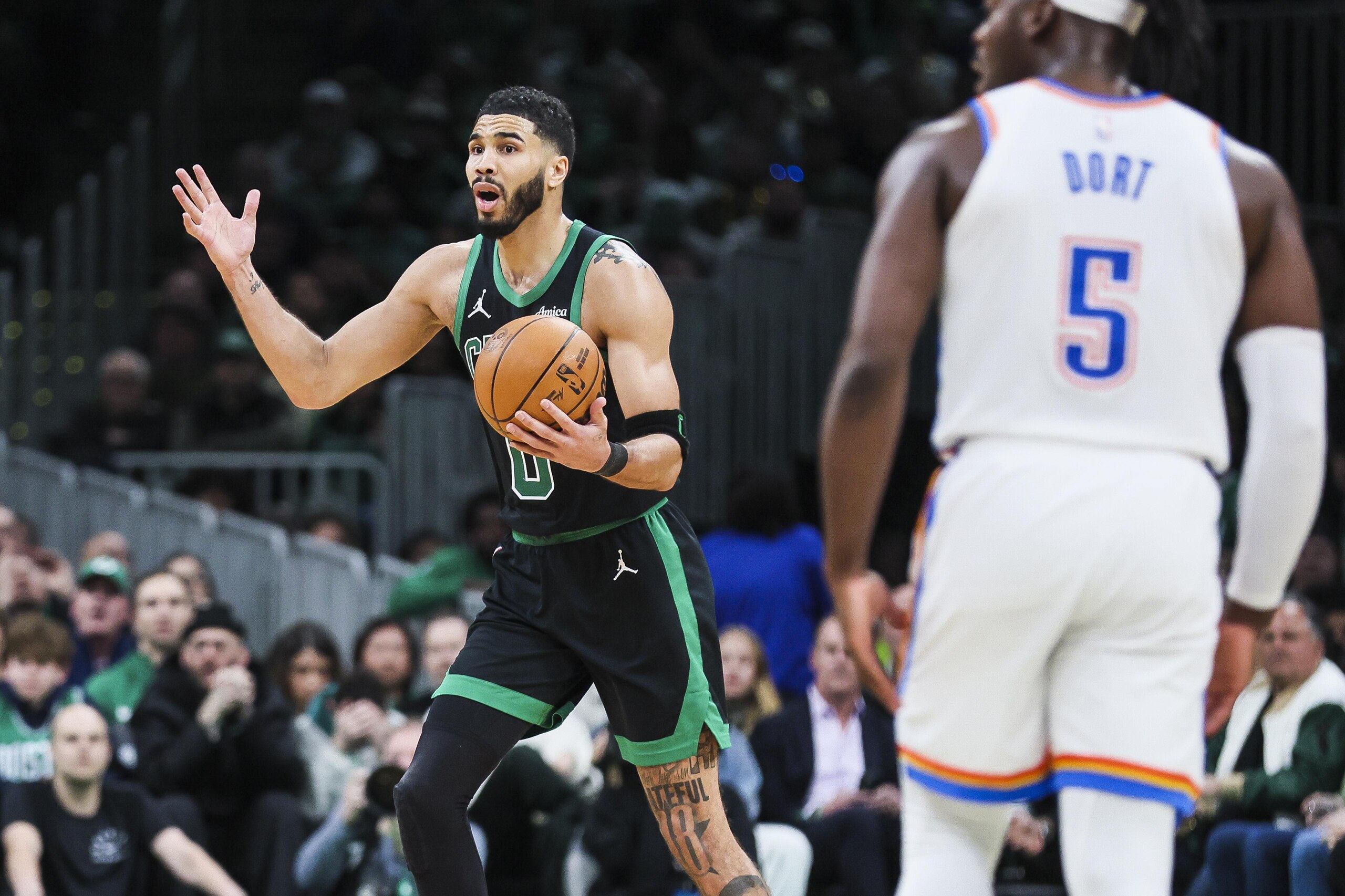 The Thunder could be the most daunting of the Celtics' potential NBA Finals opponents. OKC showed why on Wednesday. The Thunder could be the most daunting of the Celtics' potential NBA Finals opponents. OKC showed why on Wednesday.