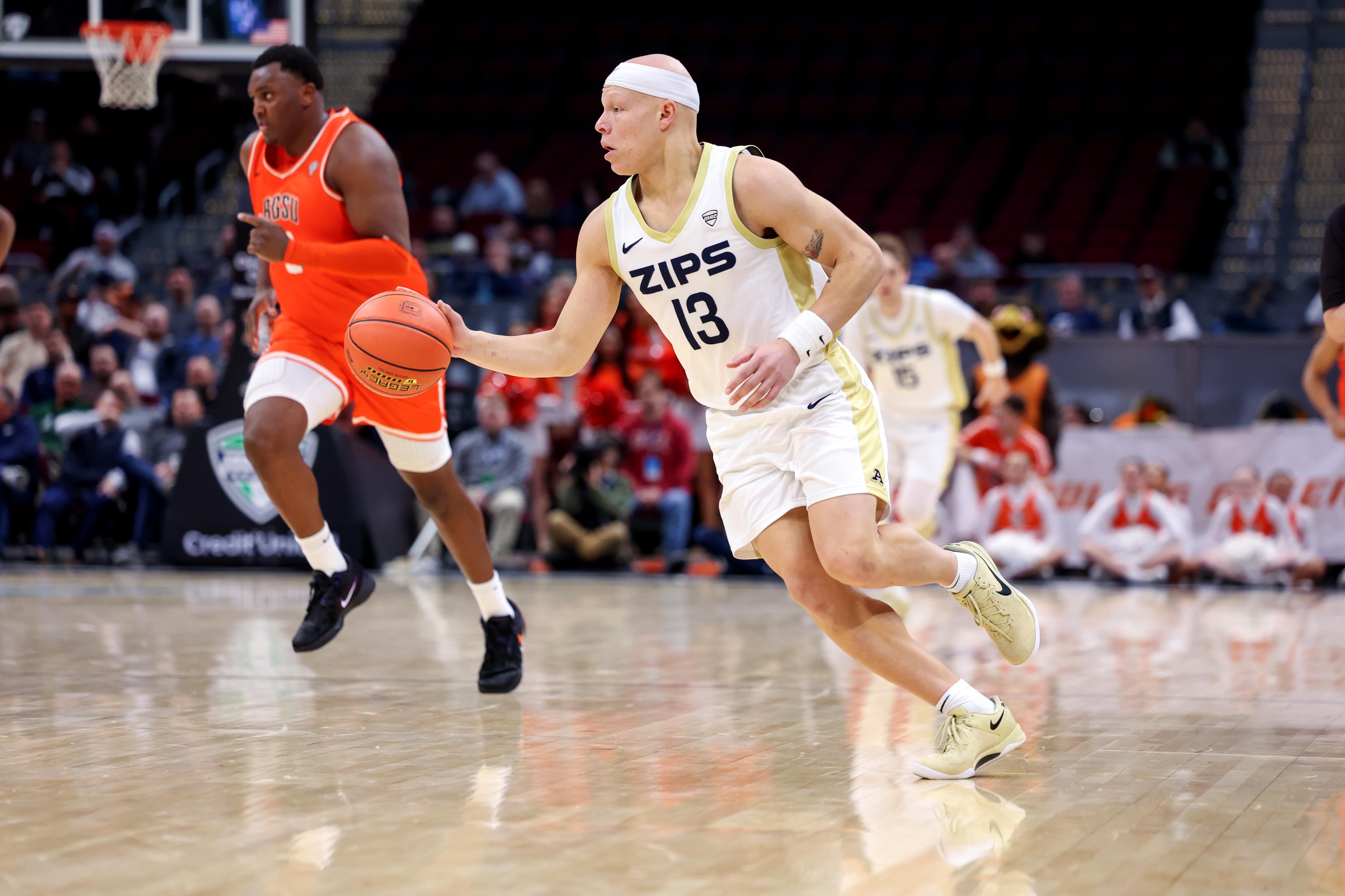 COLLEGE BASKETBALL: MAR 13 MAC Tournament Akron vs Bowling Green