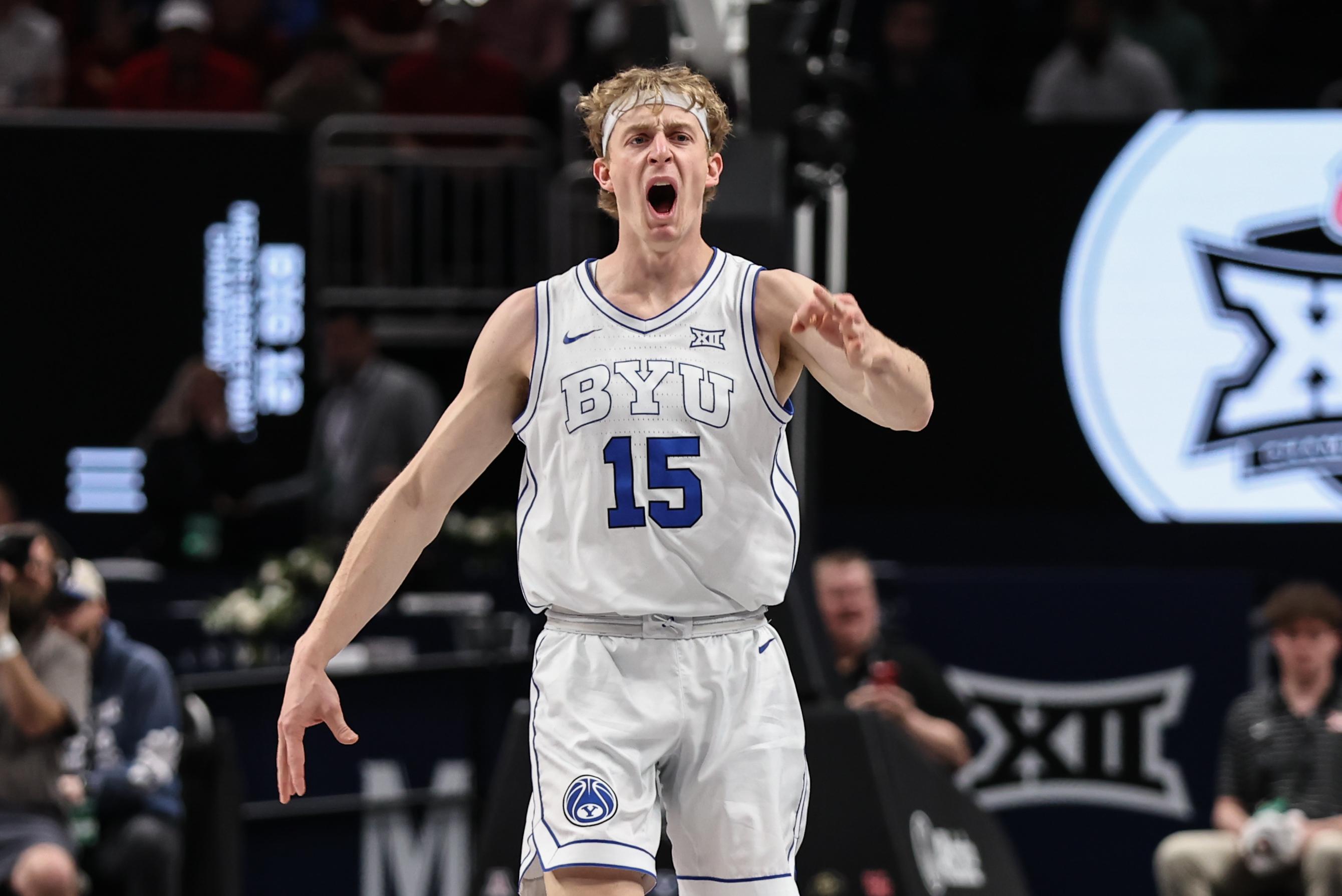 COLLEGE BASKETBALL: MAR 13 Big 12 Tournament Iowa State vs BYU