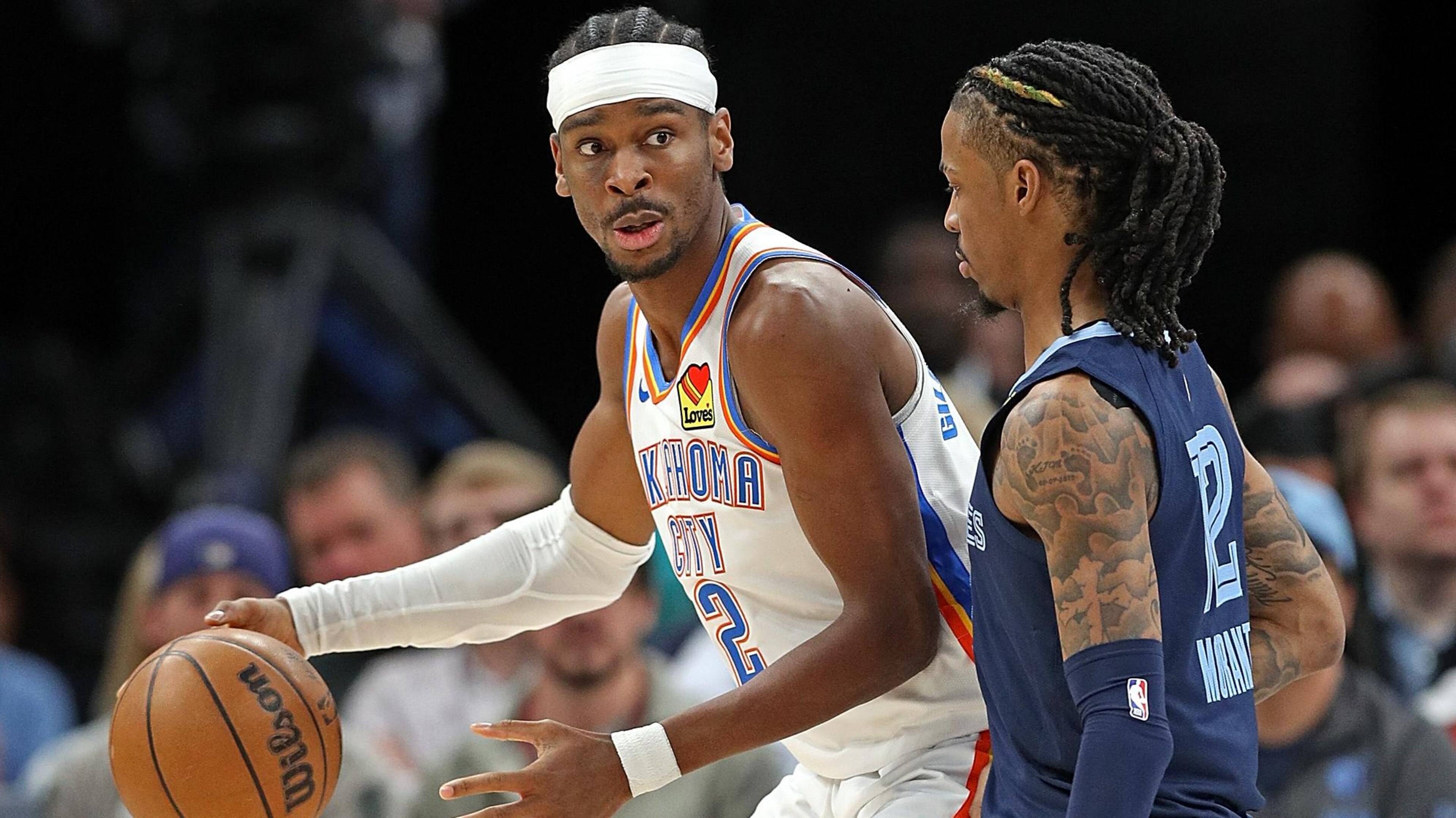 Oklahoma City Thunder v Memphis Grizzlies Oklahoma City Thunder v Memphis Grizzlies