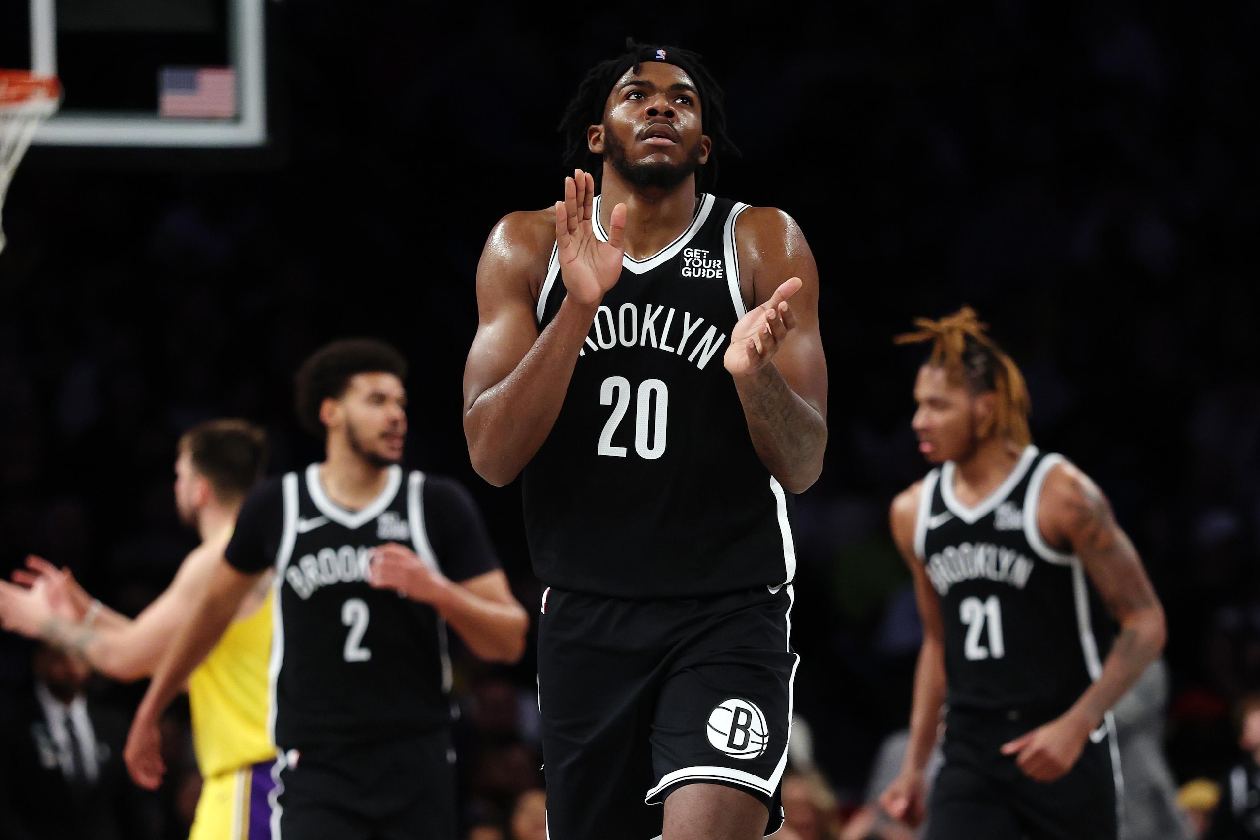 Los Angeles Lakers v Brooklyn Nets