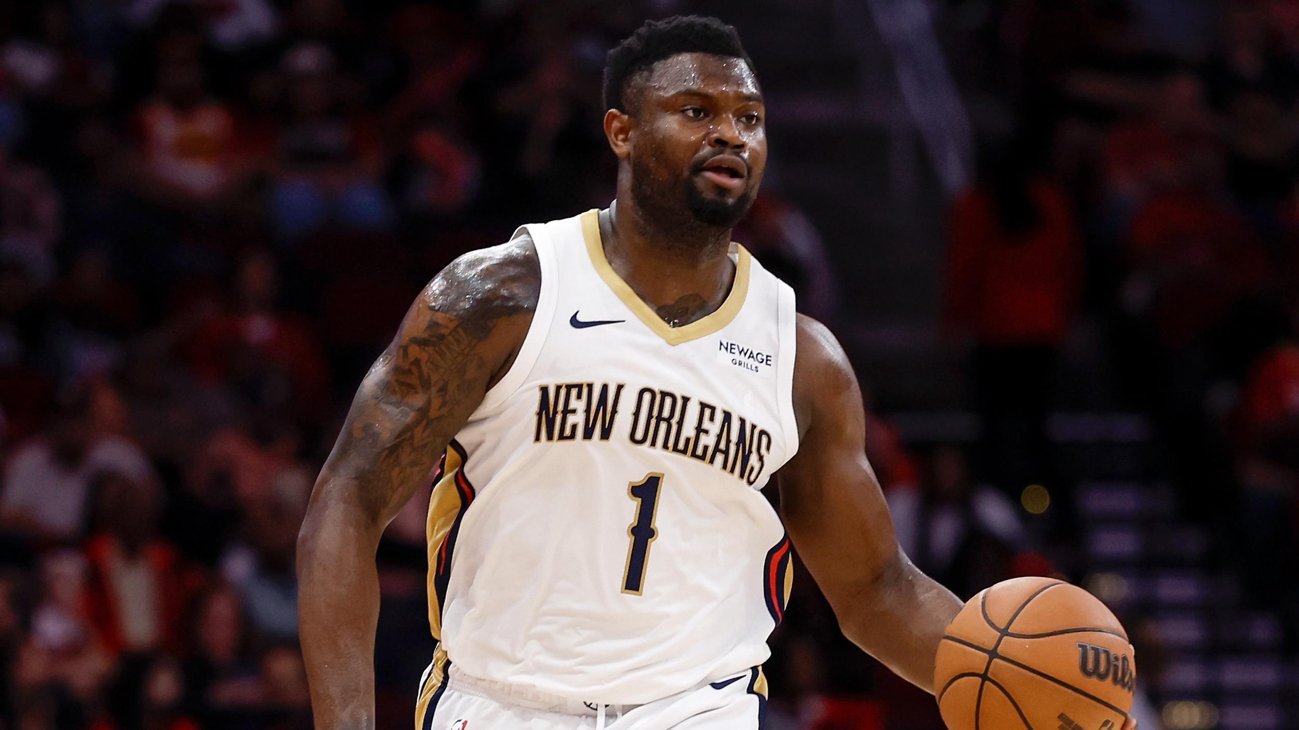New Orleans Pelicans v Houston Rockets New Orleans Pelicans v Houston Rockets