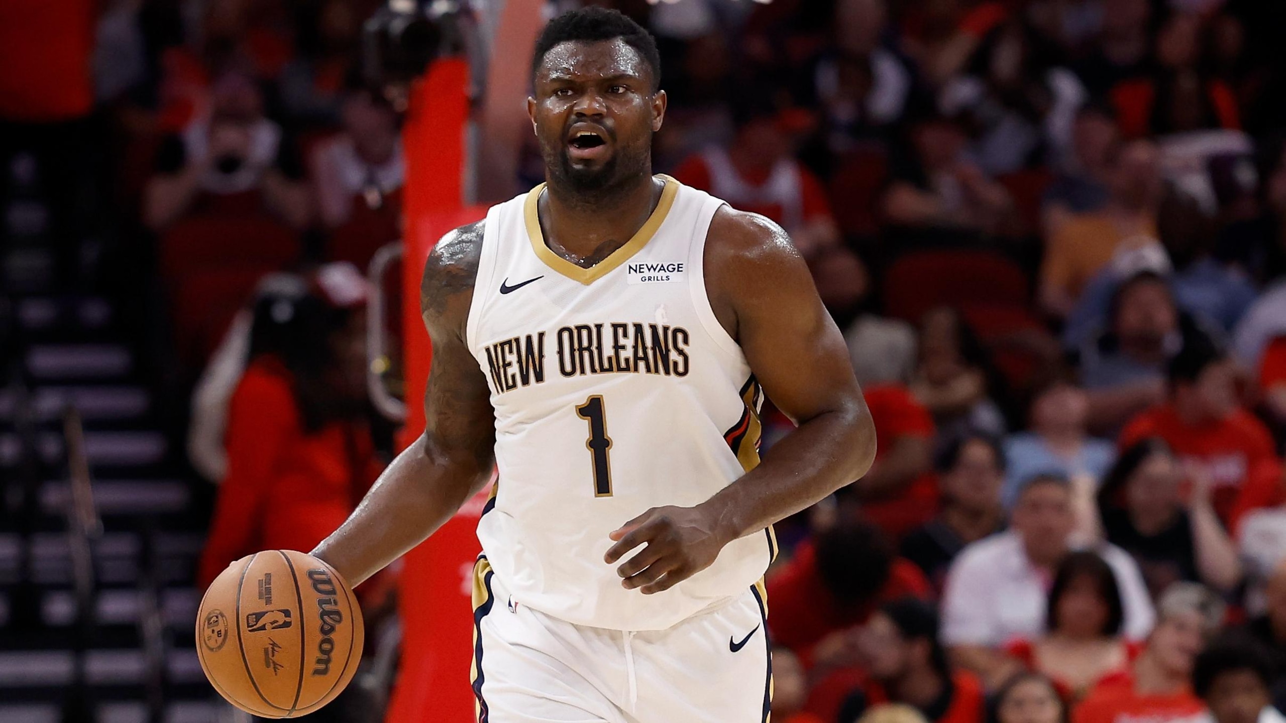New Orleans Pelicans v Houston Rockets New Orleans Pelicans v Houston Rockets