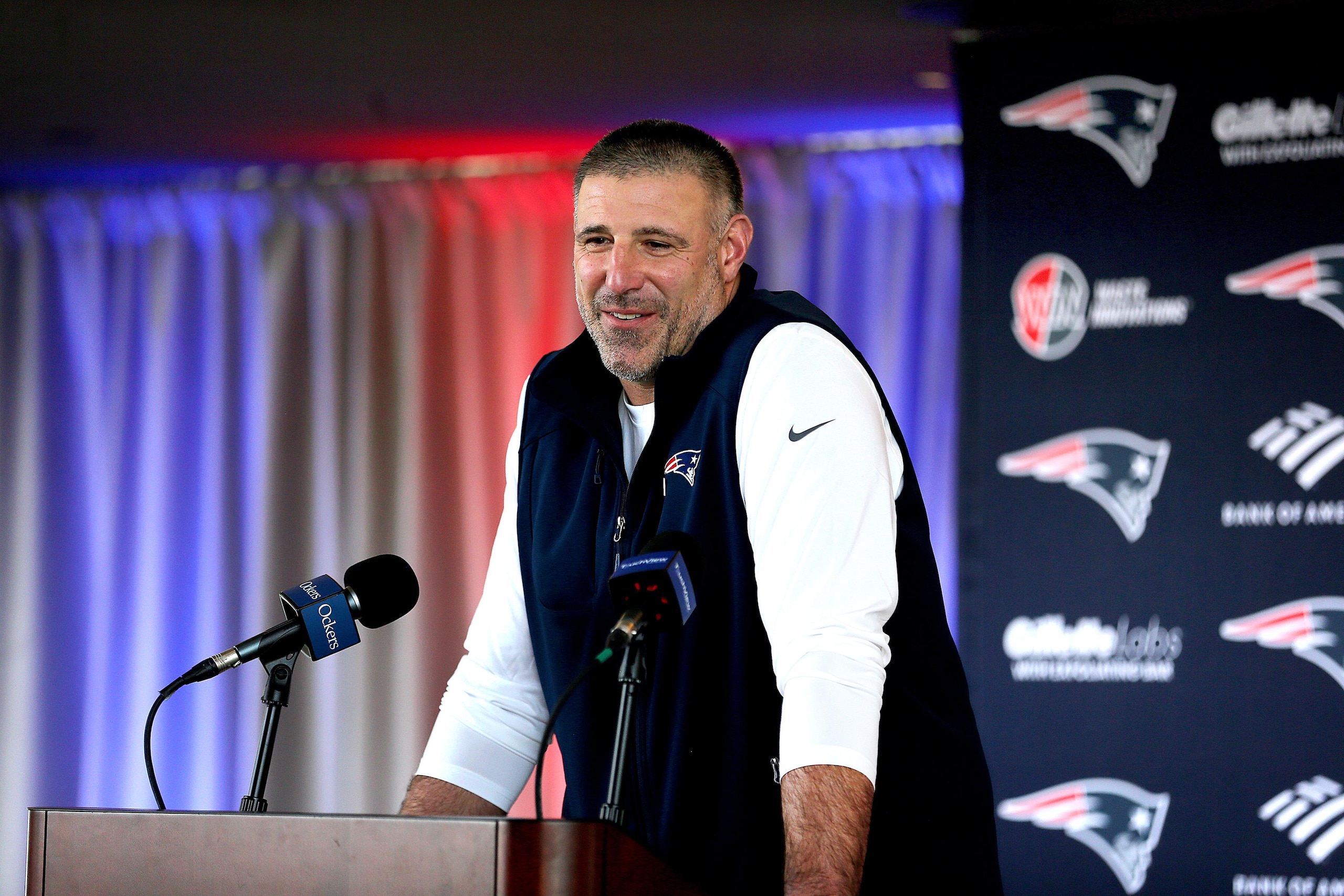 While Patriots celebrate new additions, glaring holes remain on offensive line and at wide receiver