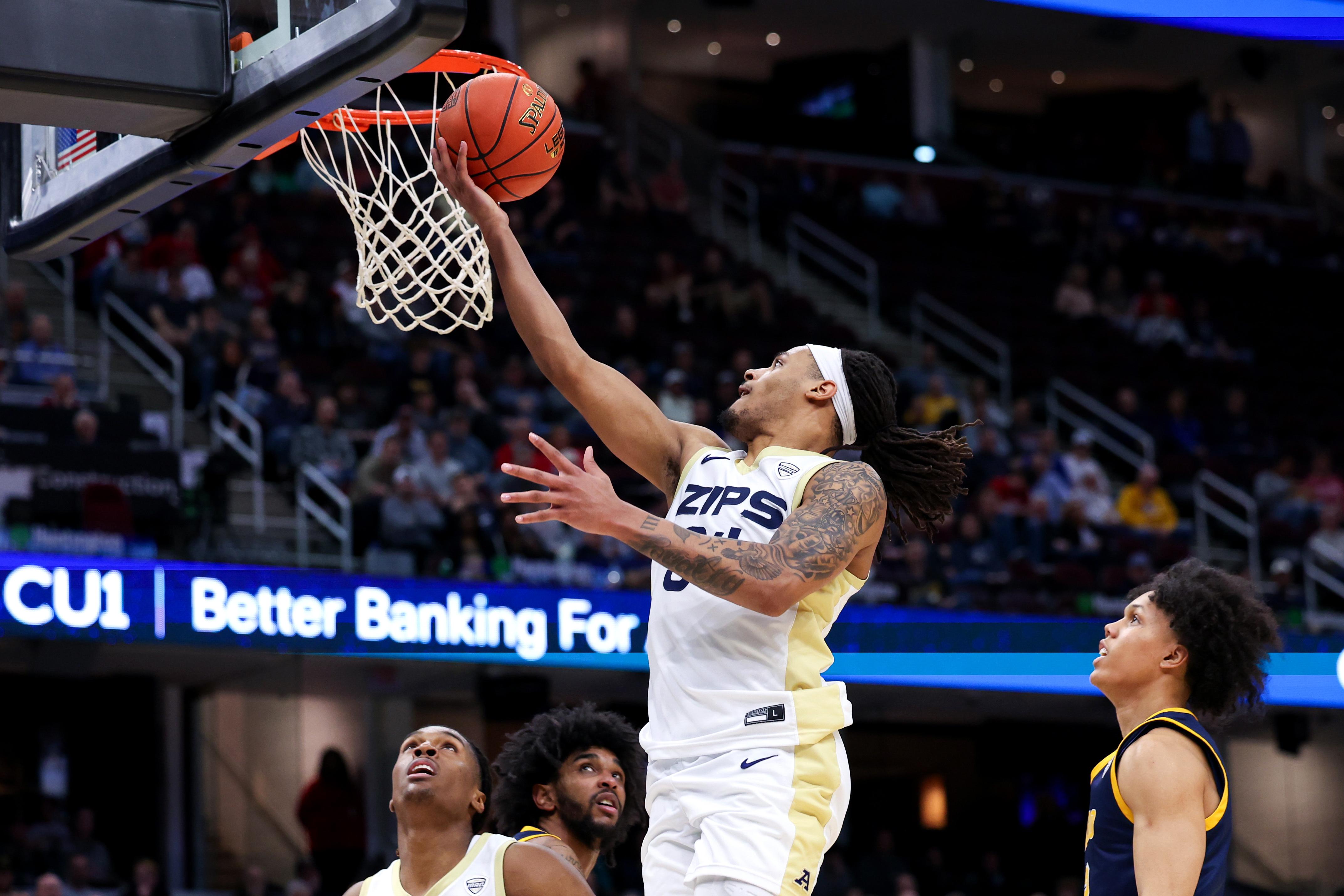COLLEGE BASKETBALL: MAR 14 MAC Tournament Akron vs Toledo