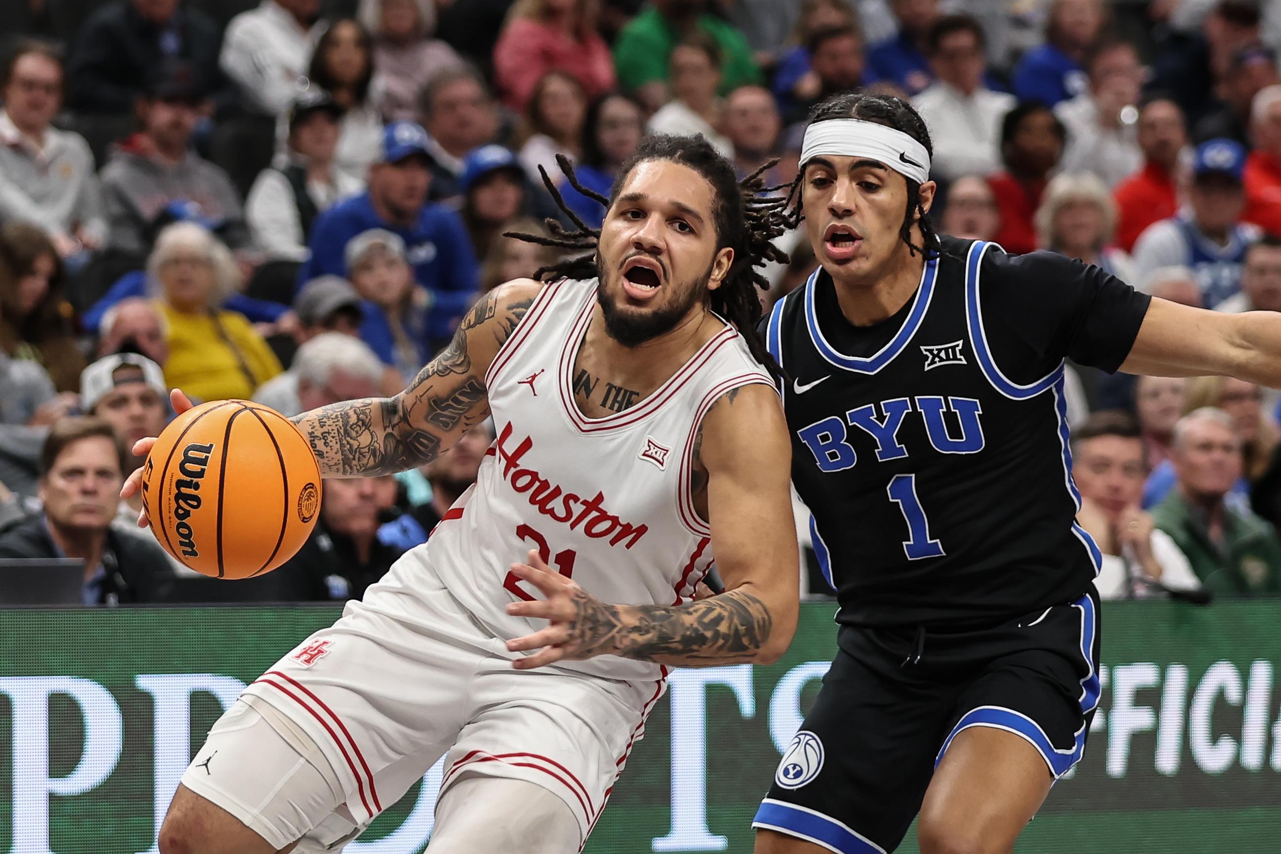 COLLEGE BASKETBALL: MAR 14 Big 12 Tournament  BYU vs Houston